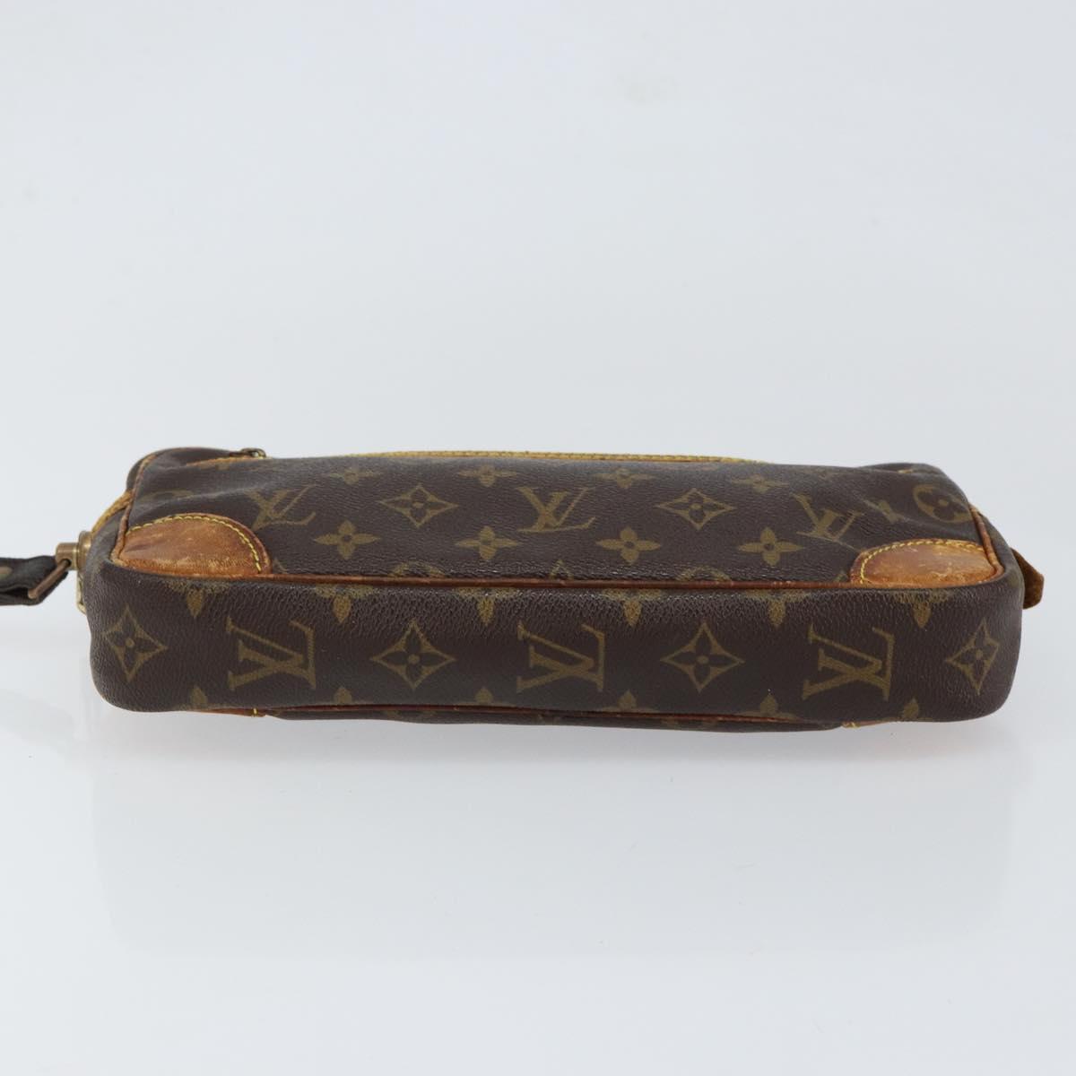 LOUIS VUITTON Monogram Marly Dragonne GM Clutch Bag M51825 LV Auth BA7587