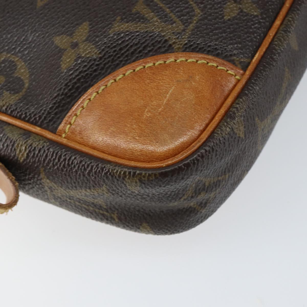 LOUIS VUITTON Monogram Marly Dragonne GM Clutch Bag M51825 LV Auth BA7588