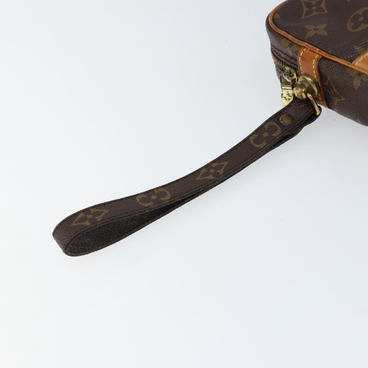 LOUIS VUITTON Monogram Marly Dragonne PM Clutch Bag M51827 LV Auth BA7589