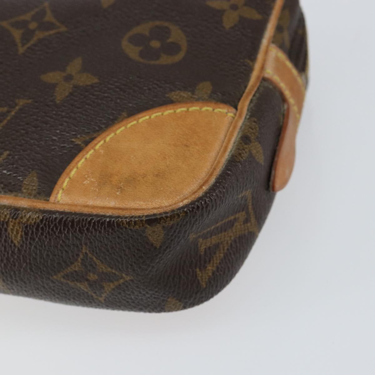 LOUIS VUITTON Monogram Marly Dragonne PM Clutch Bag M51827 LV Auth BA7589