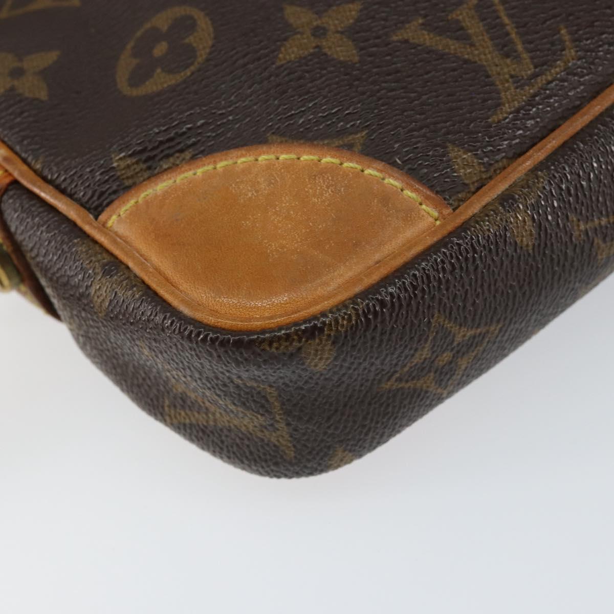LOUIS VUITTON Monogram Marly Dragonne PM Clutch Bag M51827 LV Auth BA7589