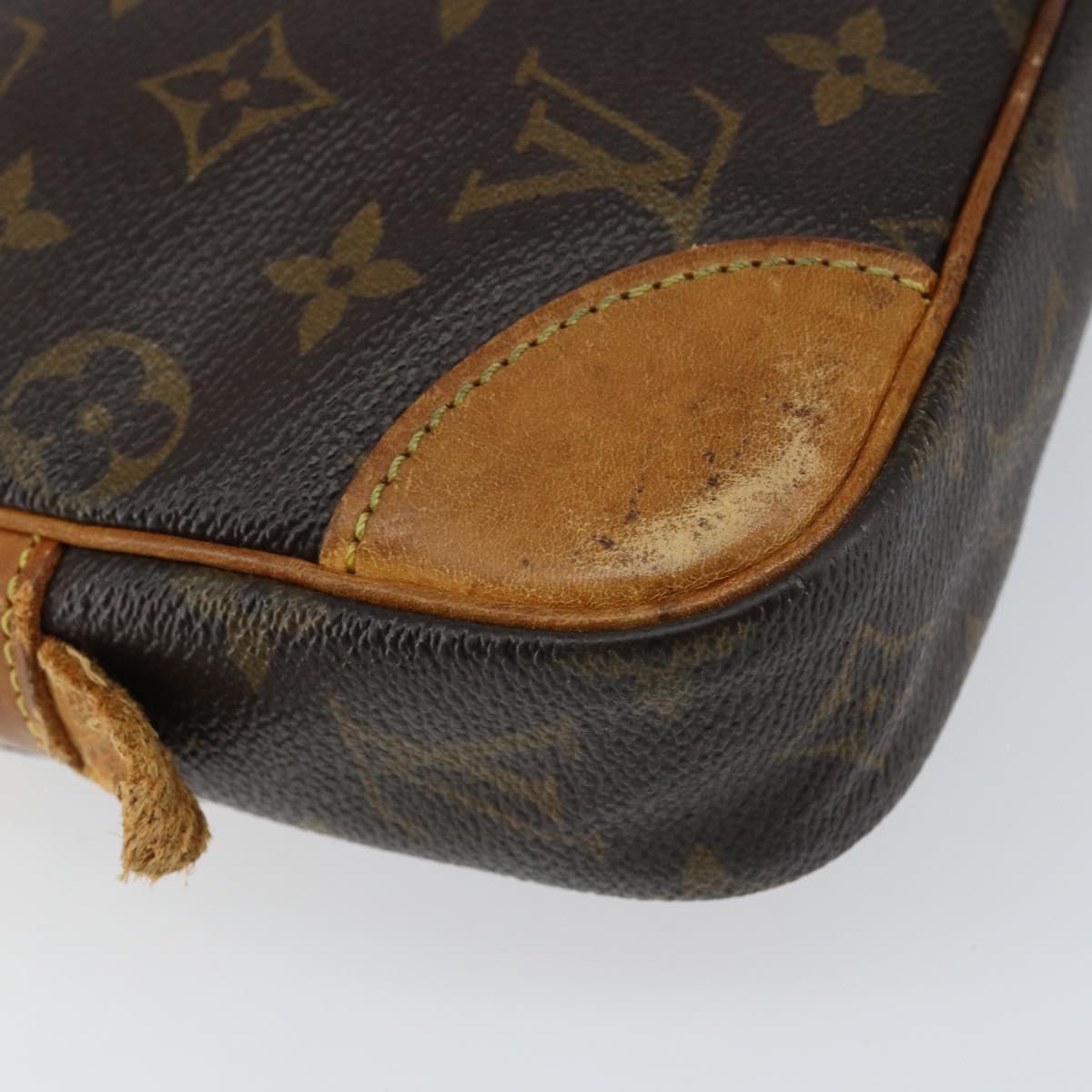 LOUIS VUITTON Monogram Marly Dragonne GM Clutch Bag M51825 LV Auth BA7590