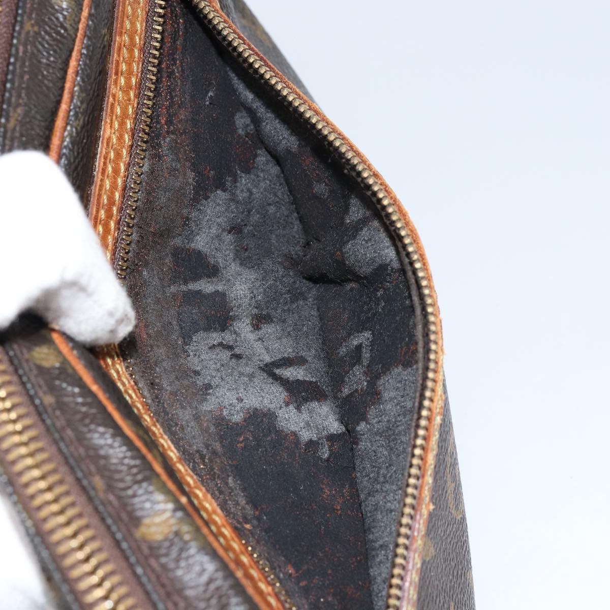 LOUIS VUITTON Monogram Marly Dragonne GM Clutch Bag M51825 LV Auth BA7590