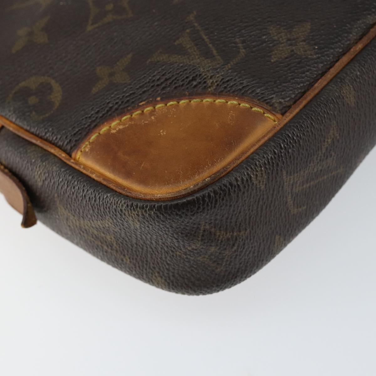 LOUIS VUITTON Monogram Marly Dragonne GM Clutch Bag M51825 LV Auth BA7594