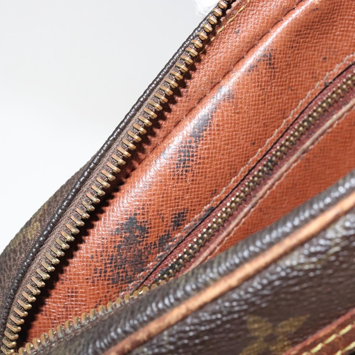 LOUIS VUITTON Monogram Marly Dragonne GM Clutch Bag M51825 LV Auth BA7594