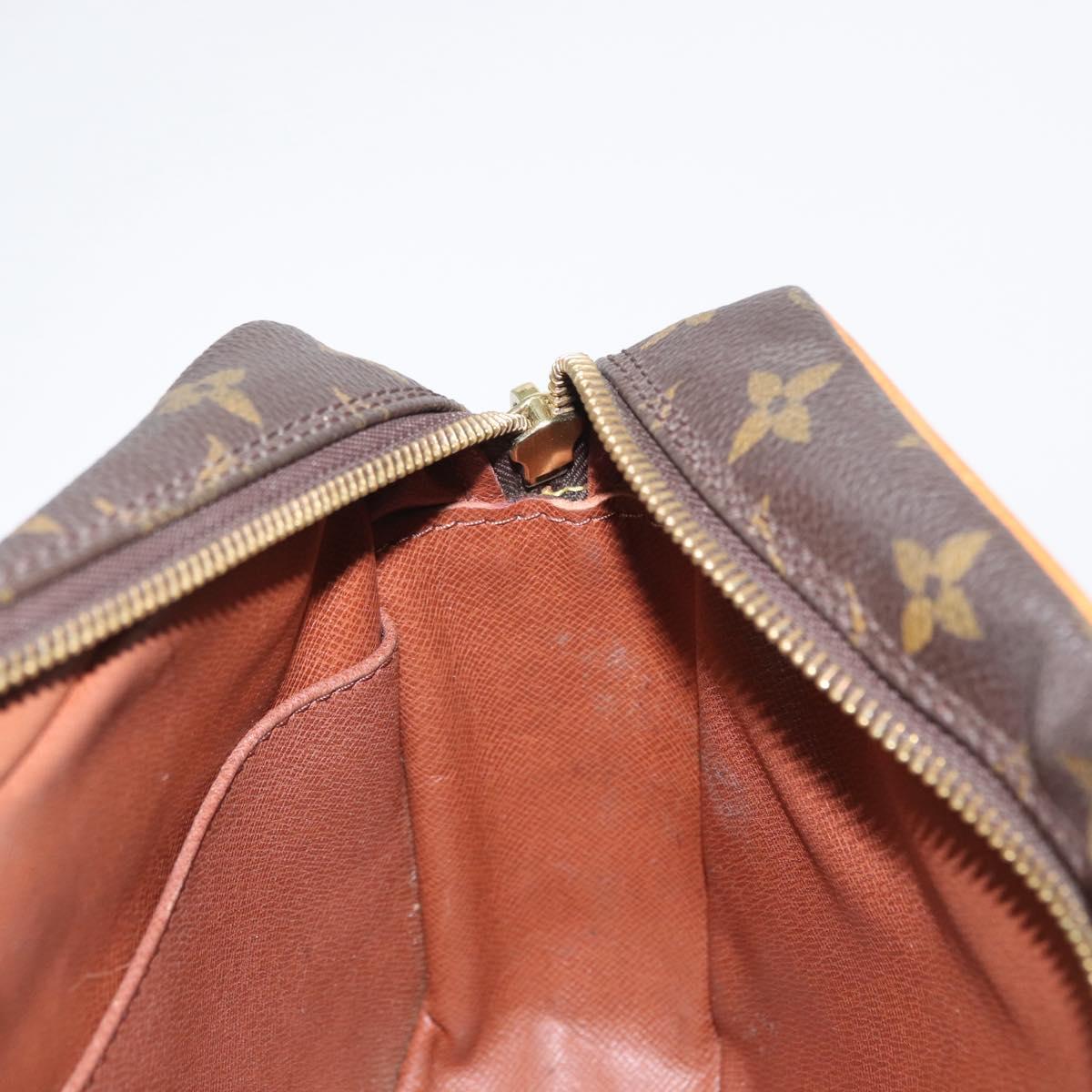 LOUIS VUITTON Monogram Compiegne 28 Clutch Bag M51845 LV Auth BA7595