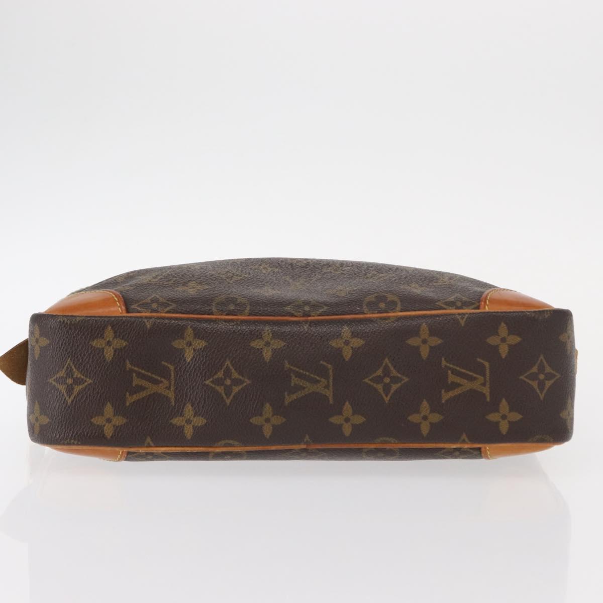 LOUIS VUITTON Monogram Compiegne 28 Clutch Bag M51845 LV Auth BA7595