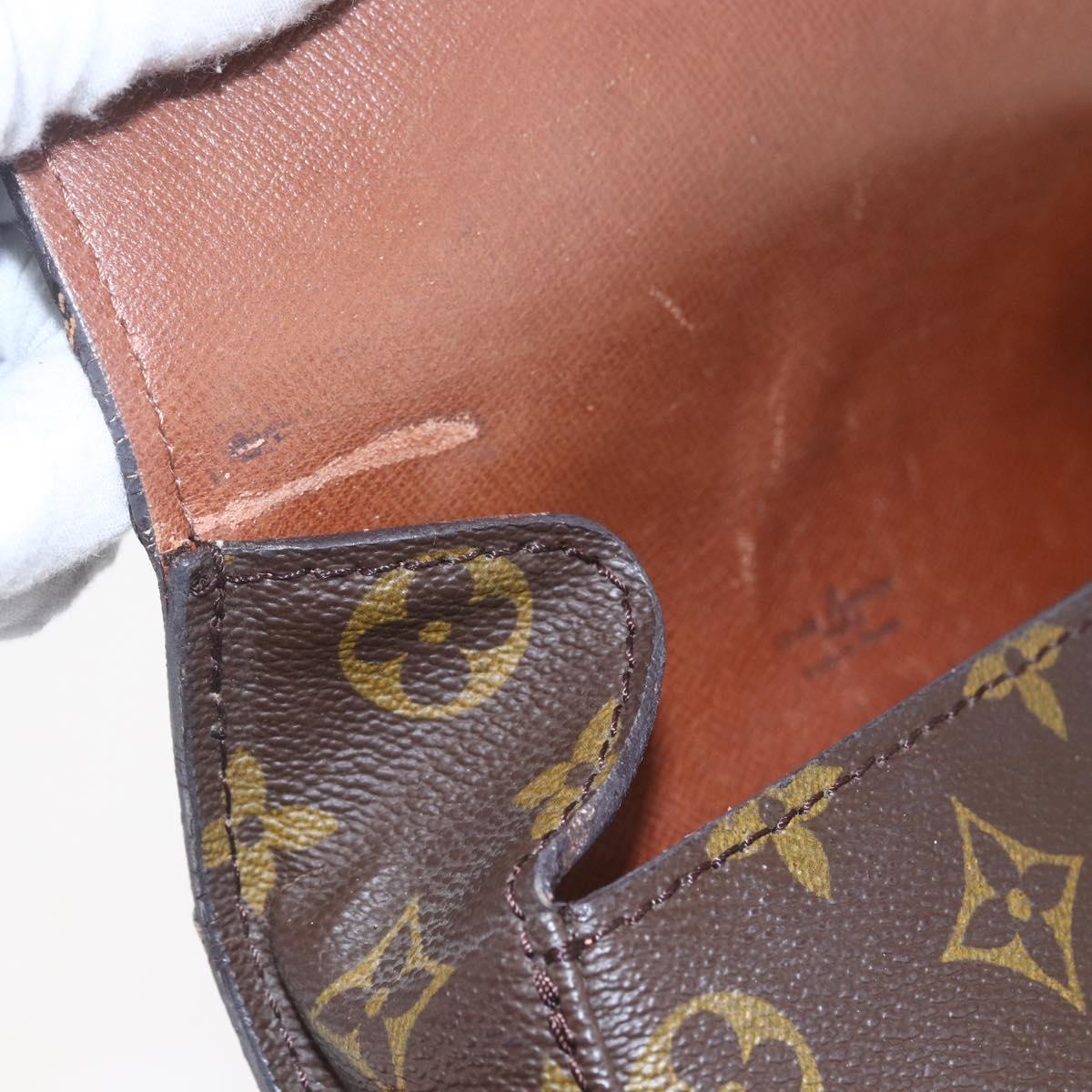 LOUIS VUITTON Monogram Saint Cloud MM Shoulder Bag Vintage M51243 LV Auth BA7597