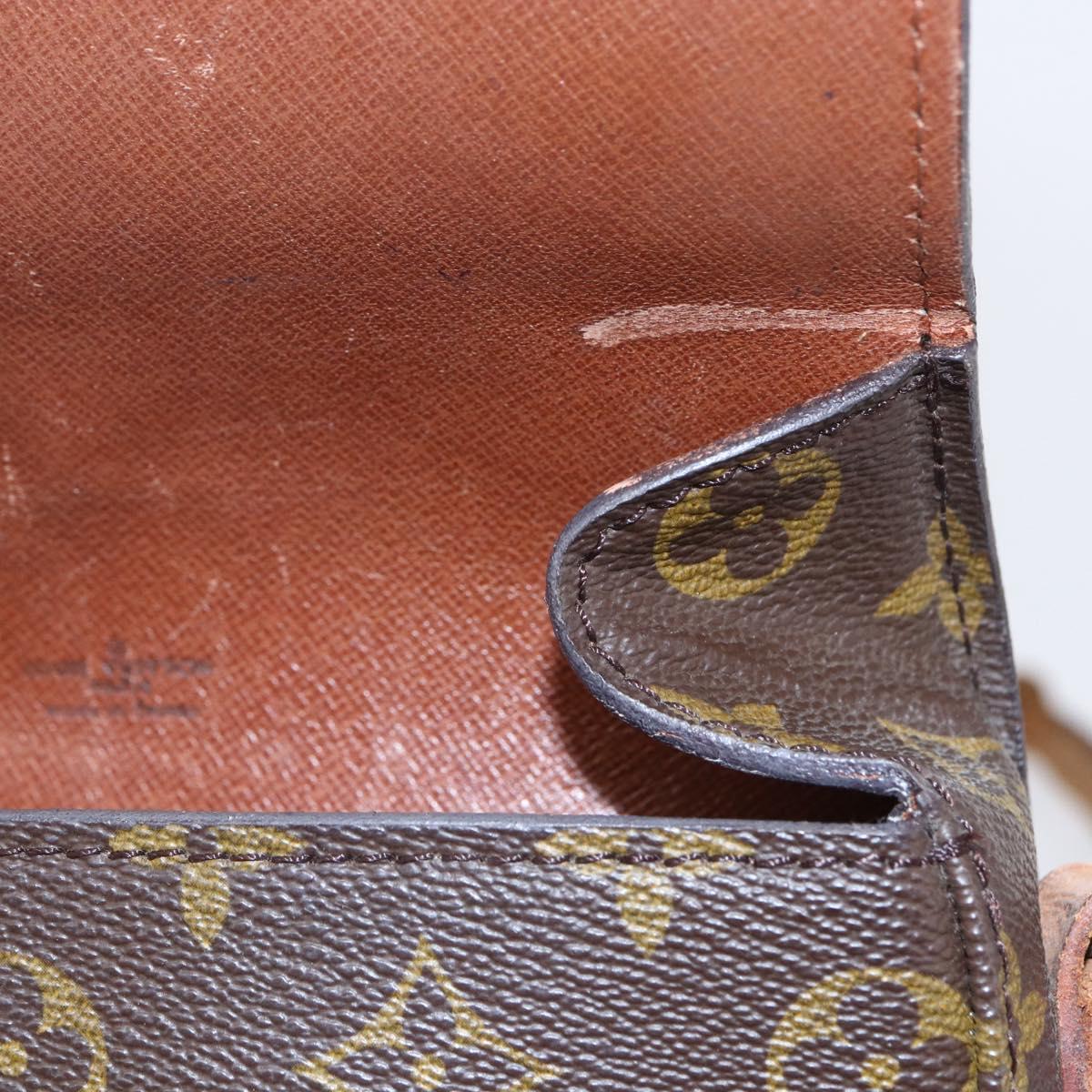 LOUIS VUITTON Monogram Saint Cloud MM Shoulder Bag Vintage M51243 LV Auth BA7597