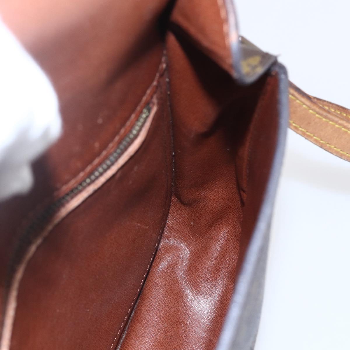 LOUIS VUITTON Monogram Saint Cloud MM Shoulder Bag Vintage M51243 LV Auth BA7597