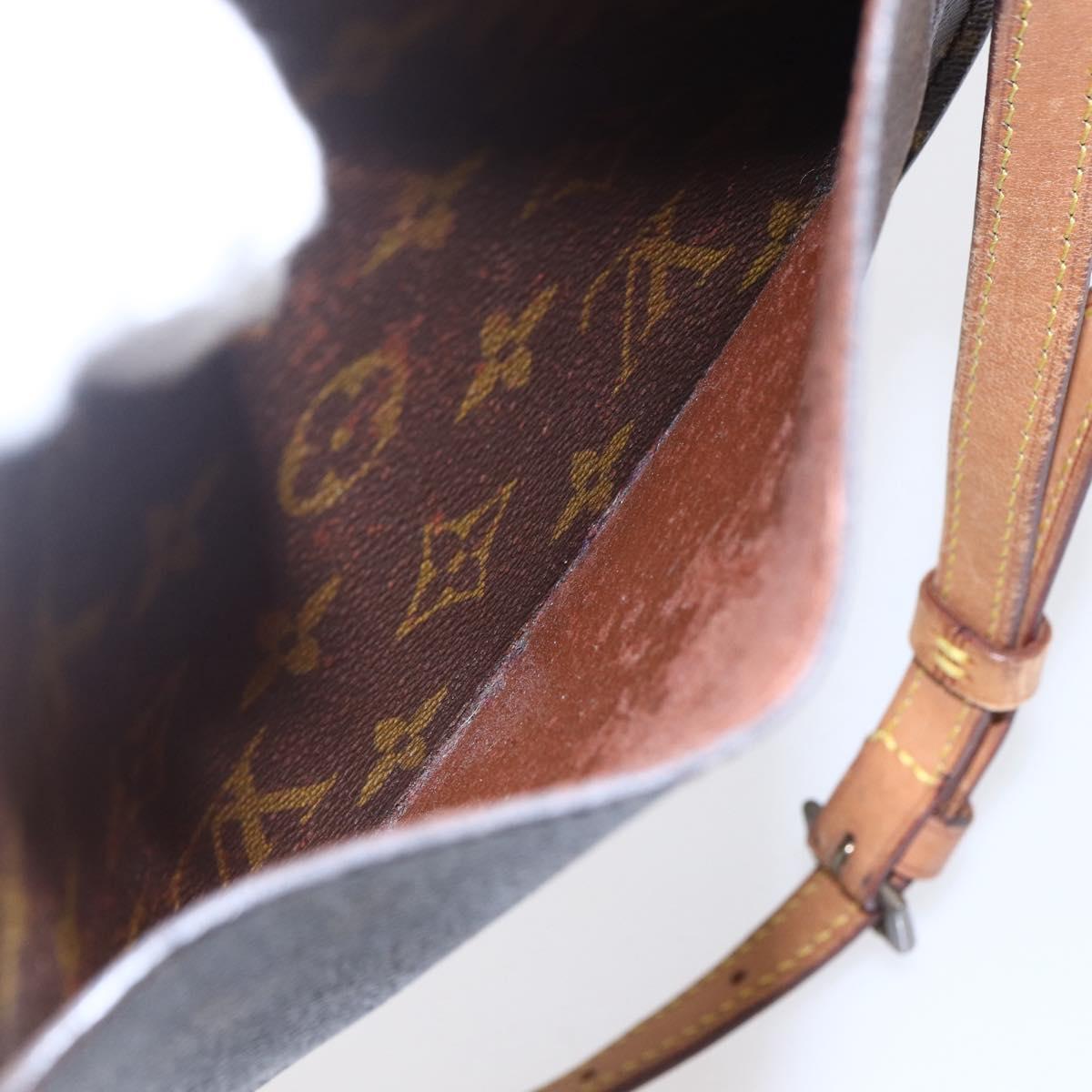 LOUIS VUITTON Monogram Saint Cloud MM Shoulder Bag Vintage M51243 LV Auth BA7597