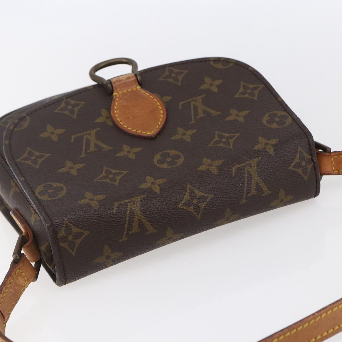 LOUIS VUITTON Monogram Saint Cloud MM Shoulder Bag Vintage M51243 LV Auth BA7597