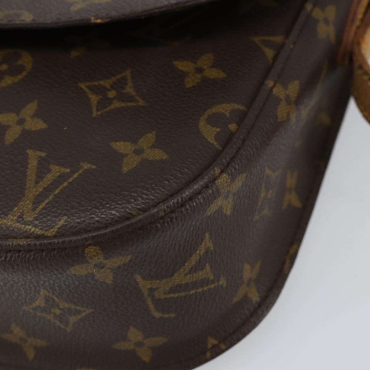 LOUIS VUITTON Monogram Saint Cloud GM Shoulder Bag M51242 LV Auth BA7598
