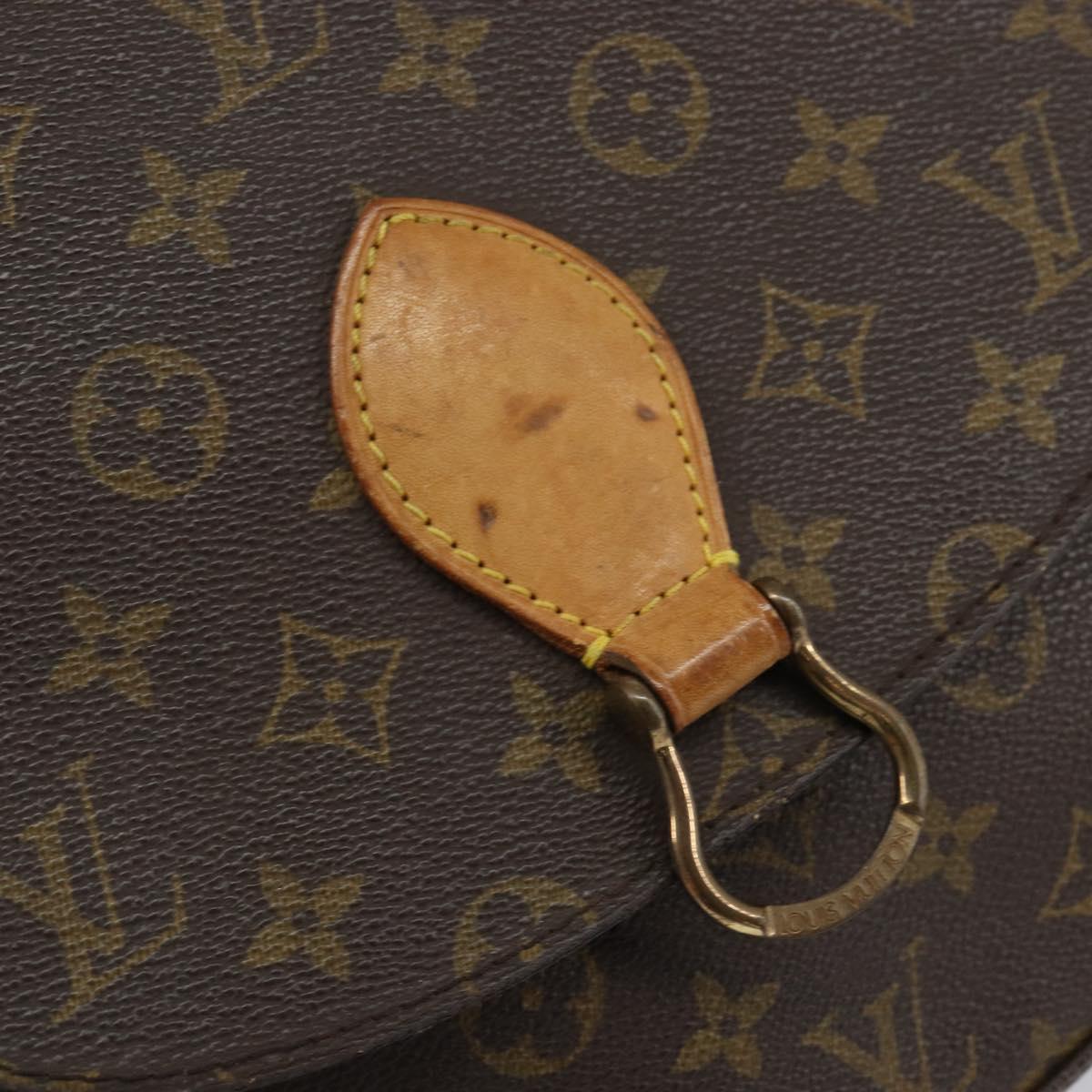 LOUIS VUITTON Monogram Saint Cloud GM Shoulder Bag M51242 LV Auth BA7598