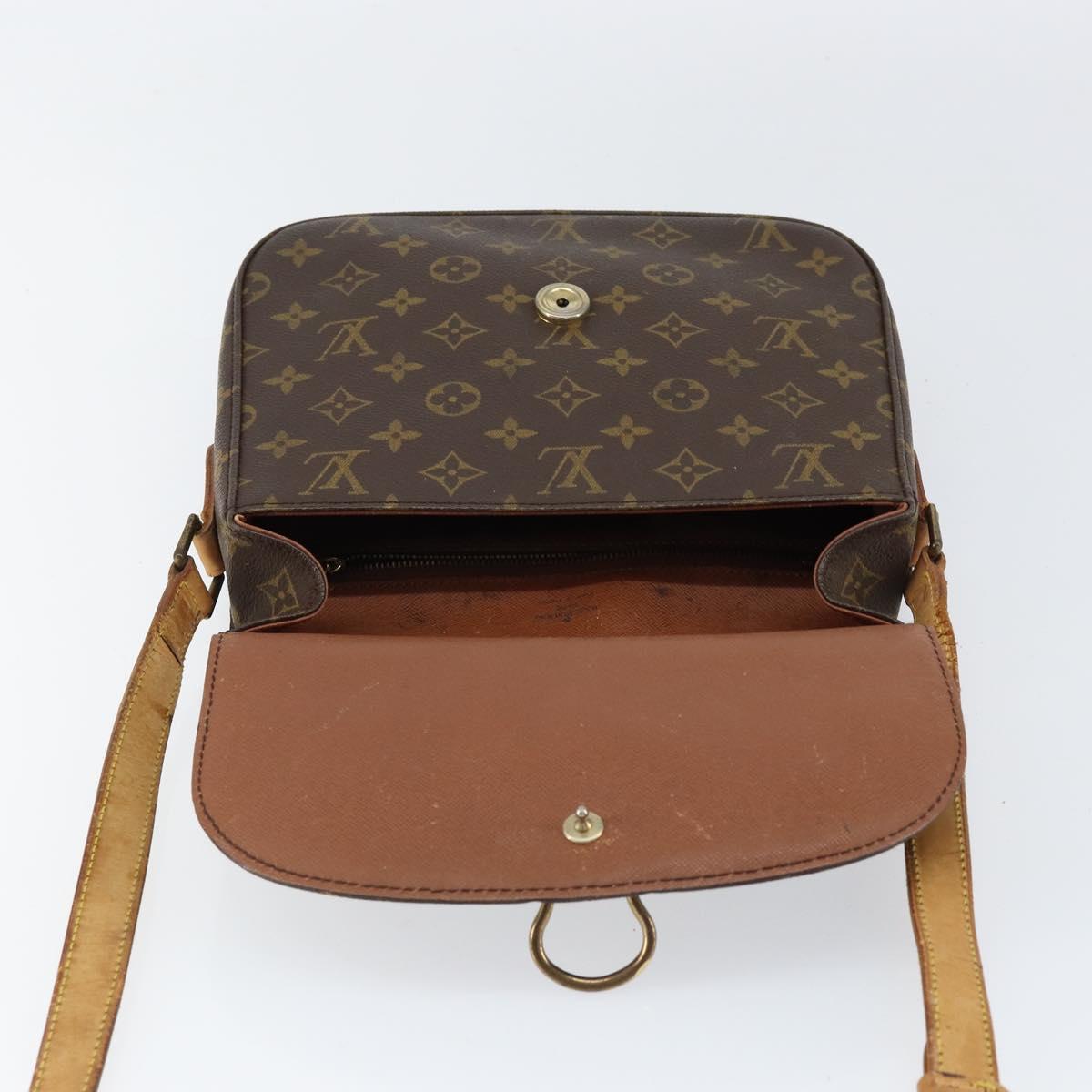 LOUIS VUITTON Monogram Saint Cloud GM Shoulder Bag M51242 LV Auth BA7598