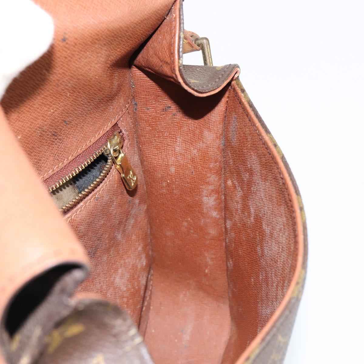 LOUIS VUITTON Monogram Saint Cloud GM Shoulder Bag M51242 LV Auth BA7598