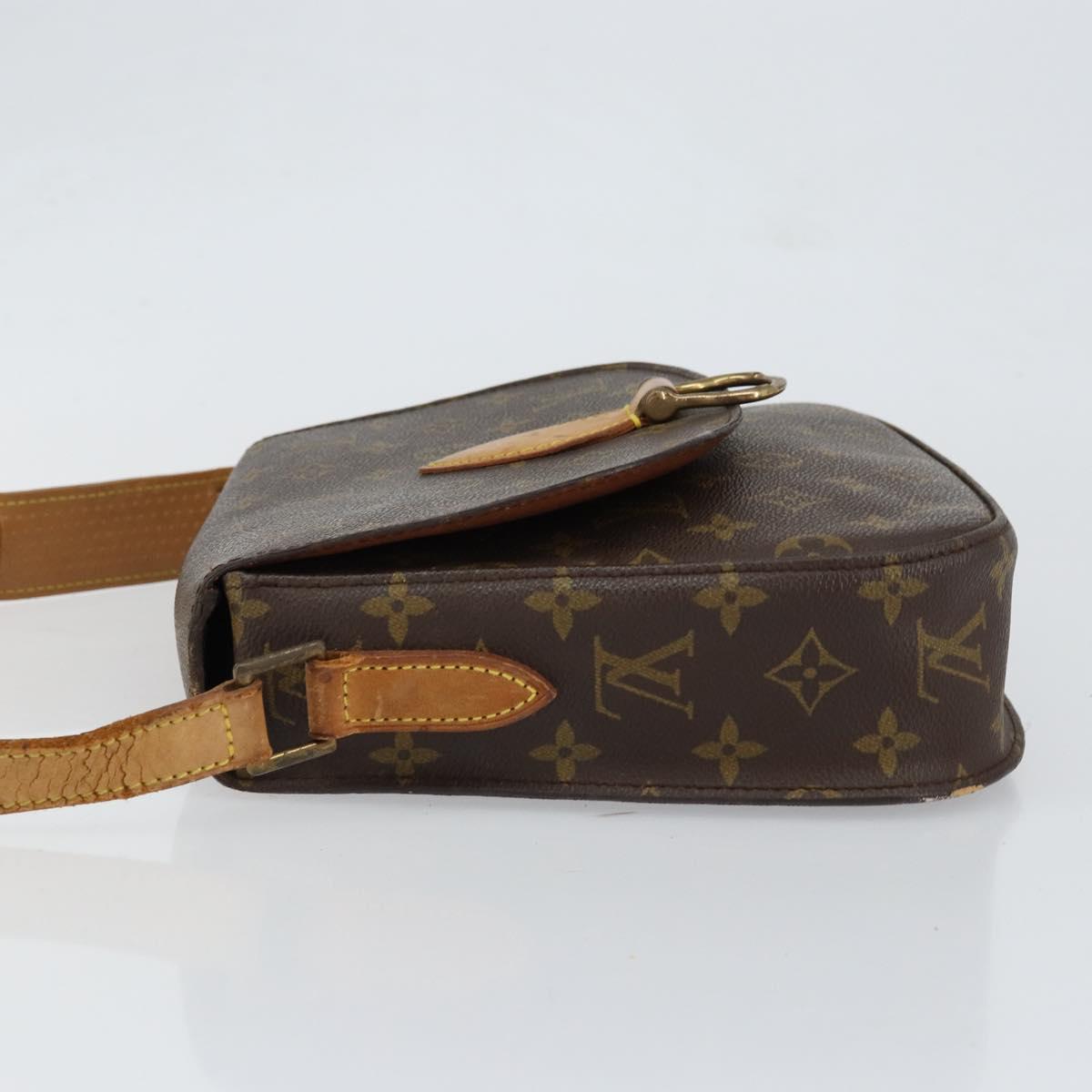 LOUIS VUITTON Monogram Saint Cloud GM Shoulder Bag M51242 LV Auth BA7598