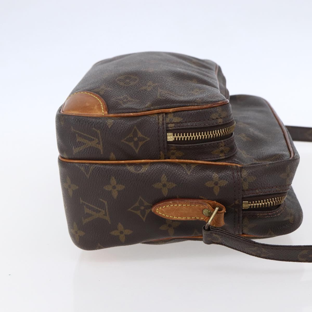 LOUIS VUITTON Monogram Nile Shoulder Bag M45244 LV Auth BA7600