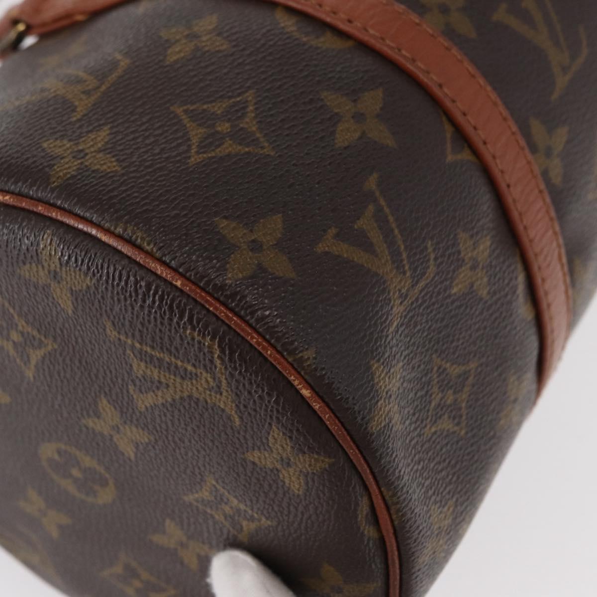 LOUIS VUITTON Monogram Papillon 30 Hand Bag M51385 LV Auth BA7602