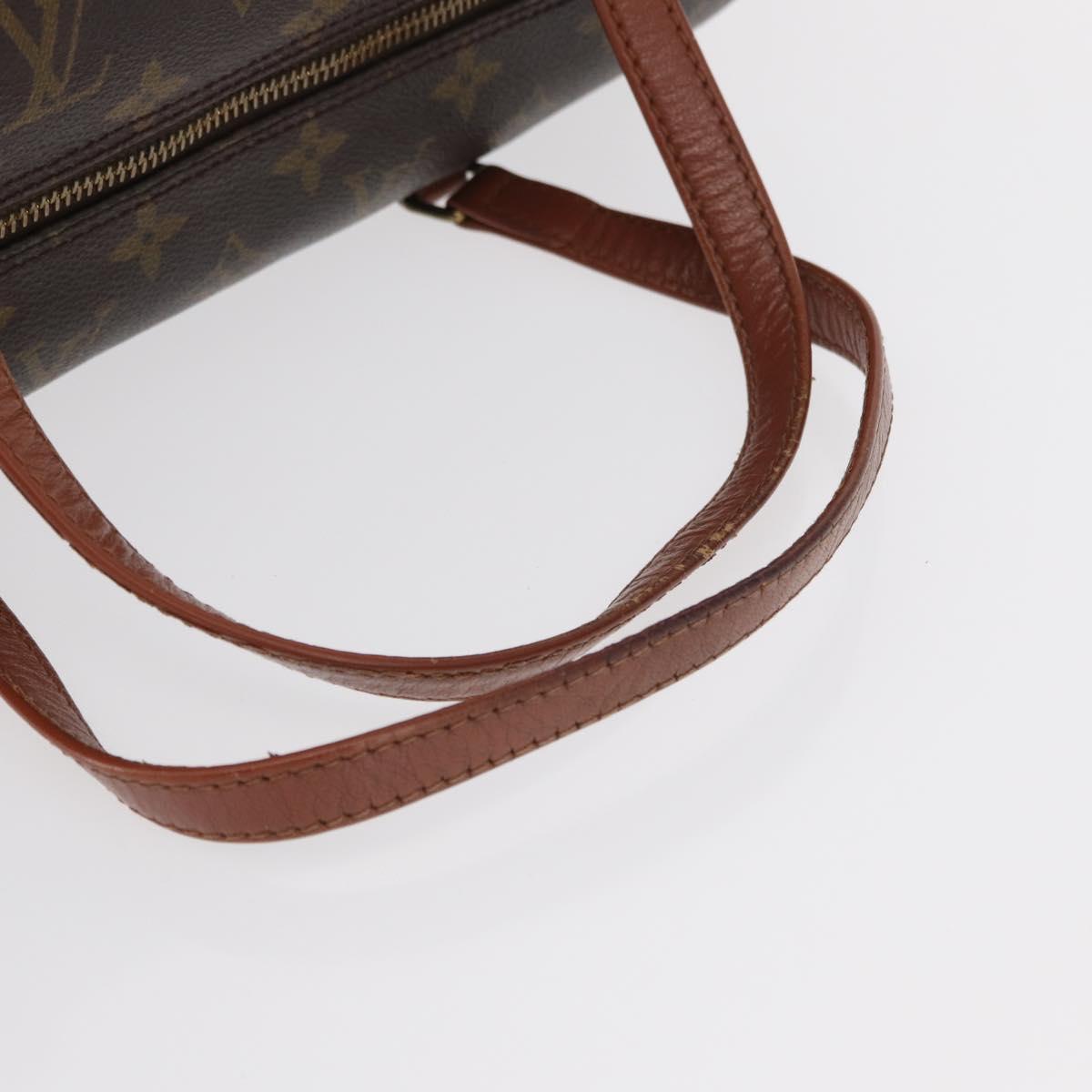 LOUIS VUITTON Monogram Papillon 30 Hand Bag M51385 LV Auth BA7602