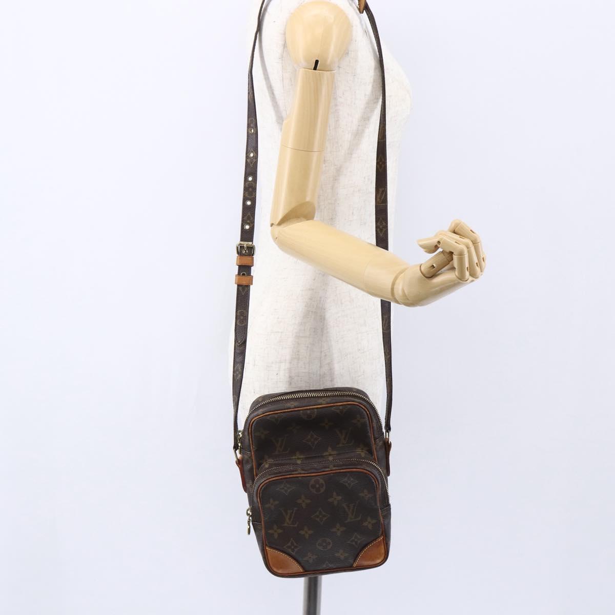 LOUIS VUITTON Monogram Amazon Shoulder Bag M45236 LV Auth BA7605