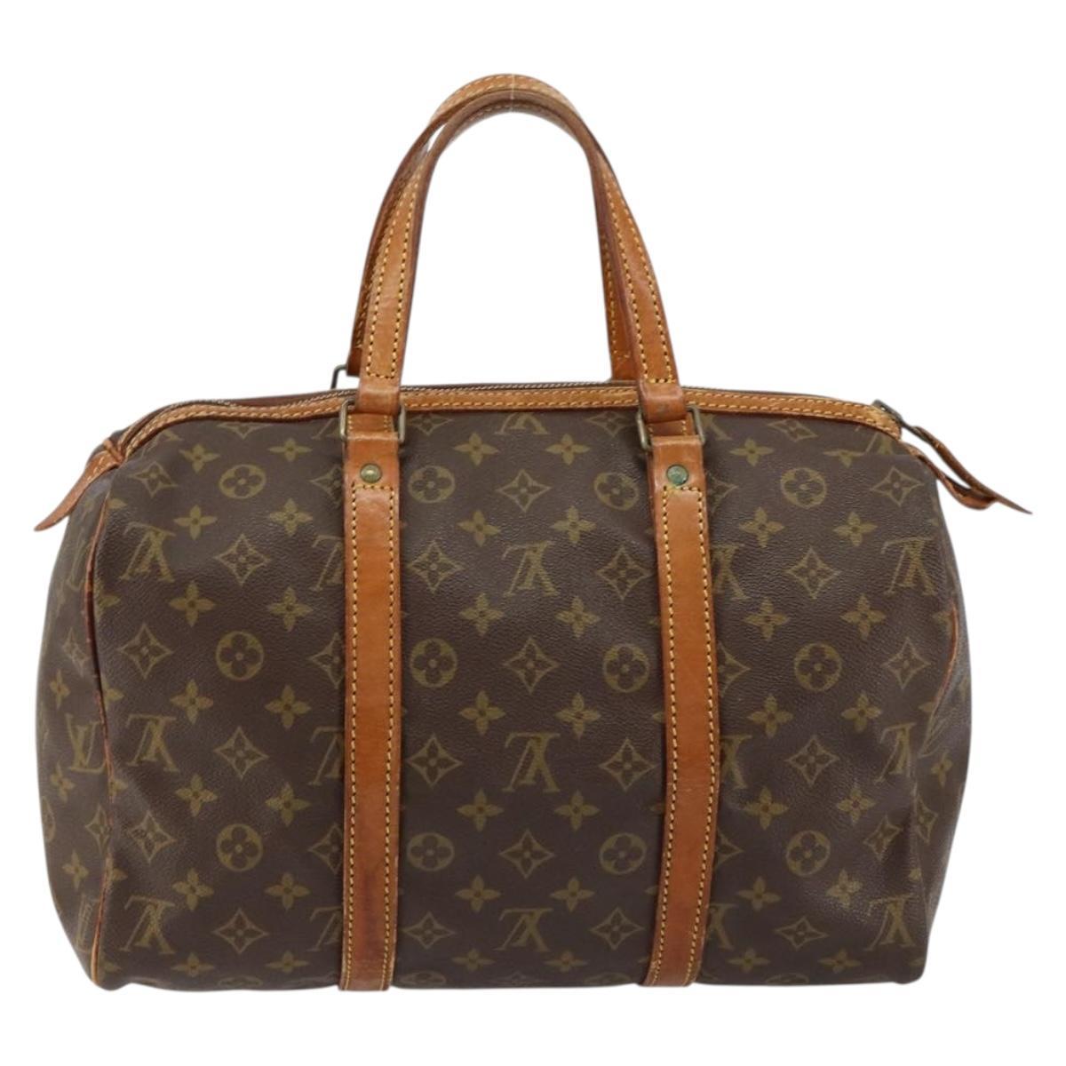 LOUIS VUITTON Monogram Sac Souple 35 Boston Bag M41626 LV Auth BA7611