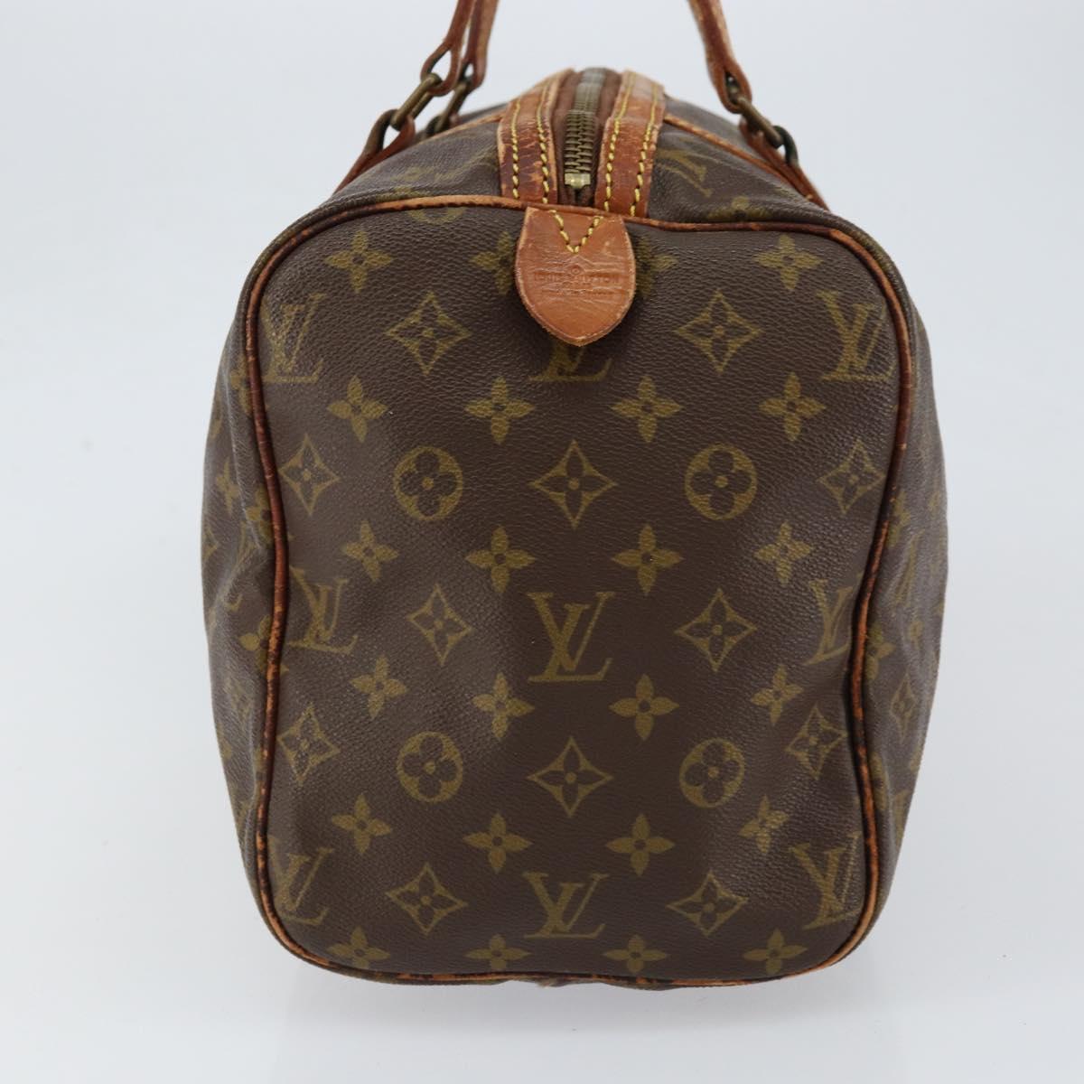 LOUIS VUITTON Monogram Sac Souple 35 Boston Bag M41626 LV Auth BA7611