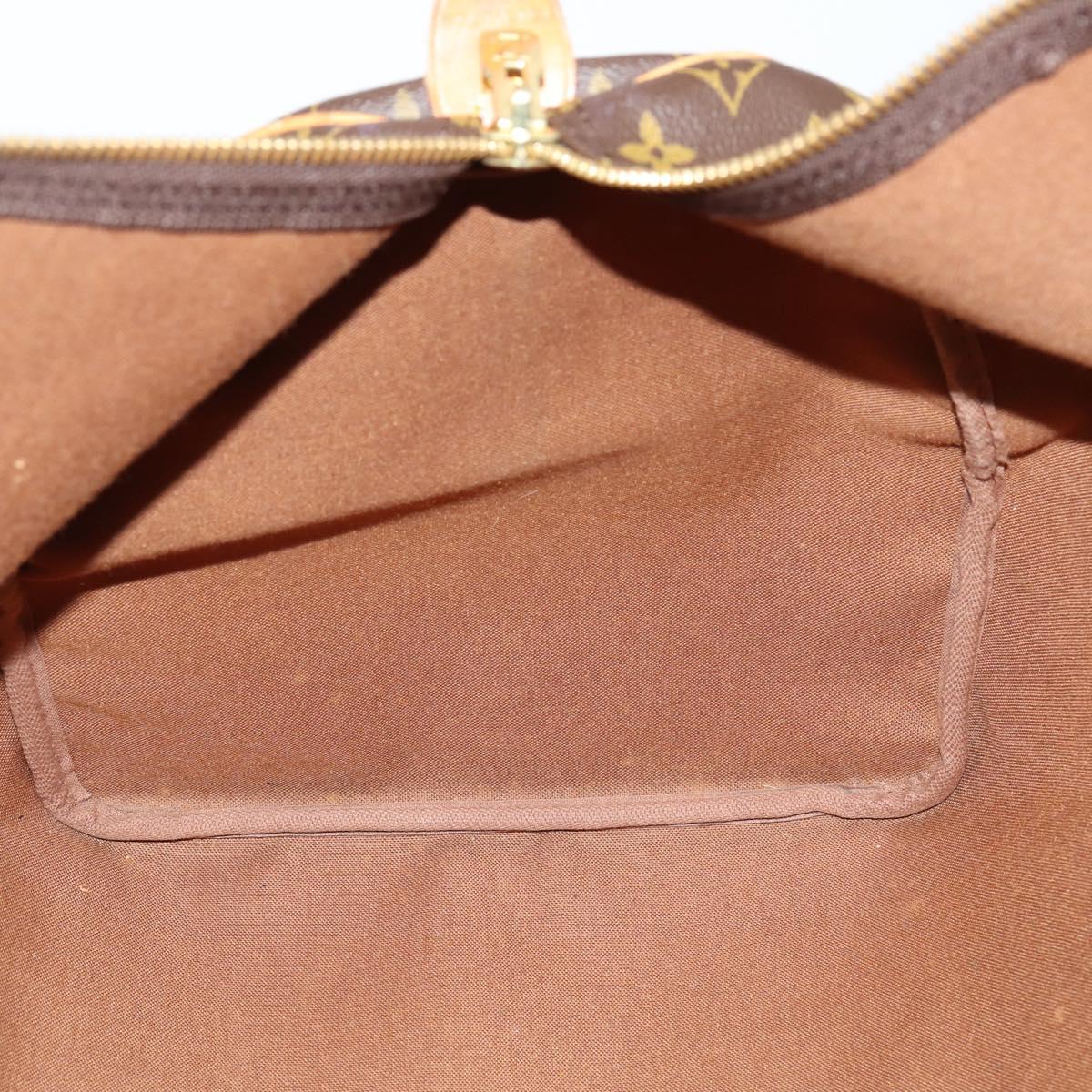 LOUIS VUITTON Monogram Keepall 55 Boston Bag M41424 LV Auth BA7612