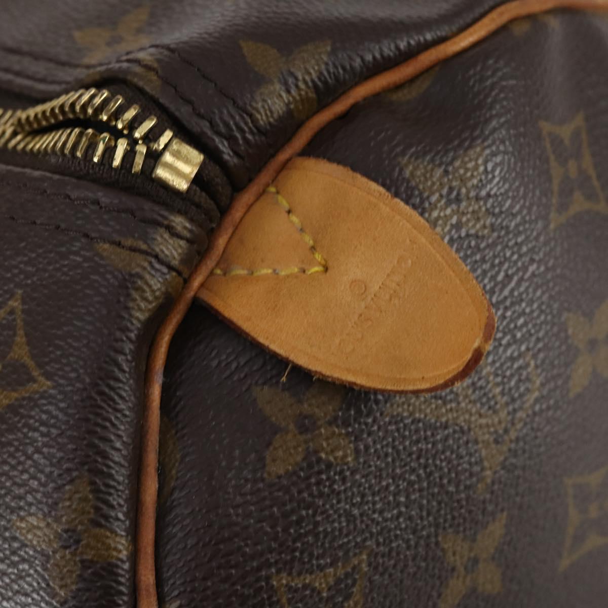 LOUIS VUITTON Monogram Keepall 60 Boston Bag M41422 LV Auth BA7615