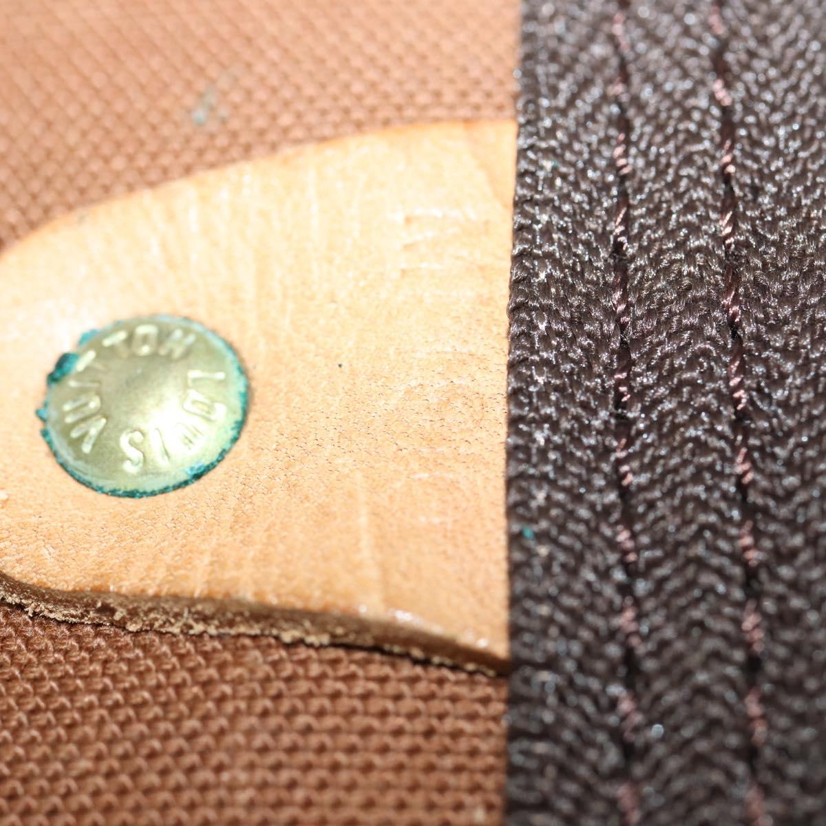 LOUIS VUITTON Monogram Keepall 60 Boston Bag M41422 LV Auth BA7615