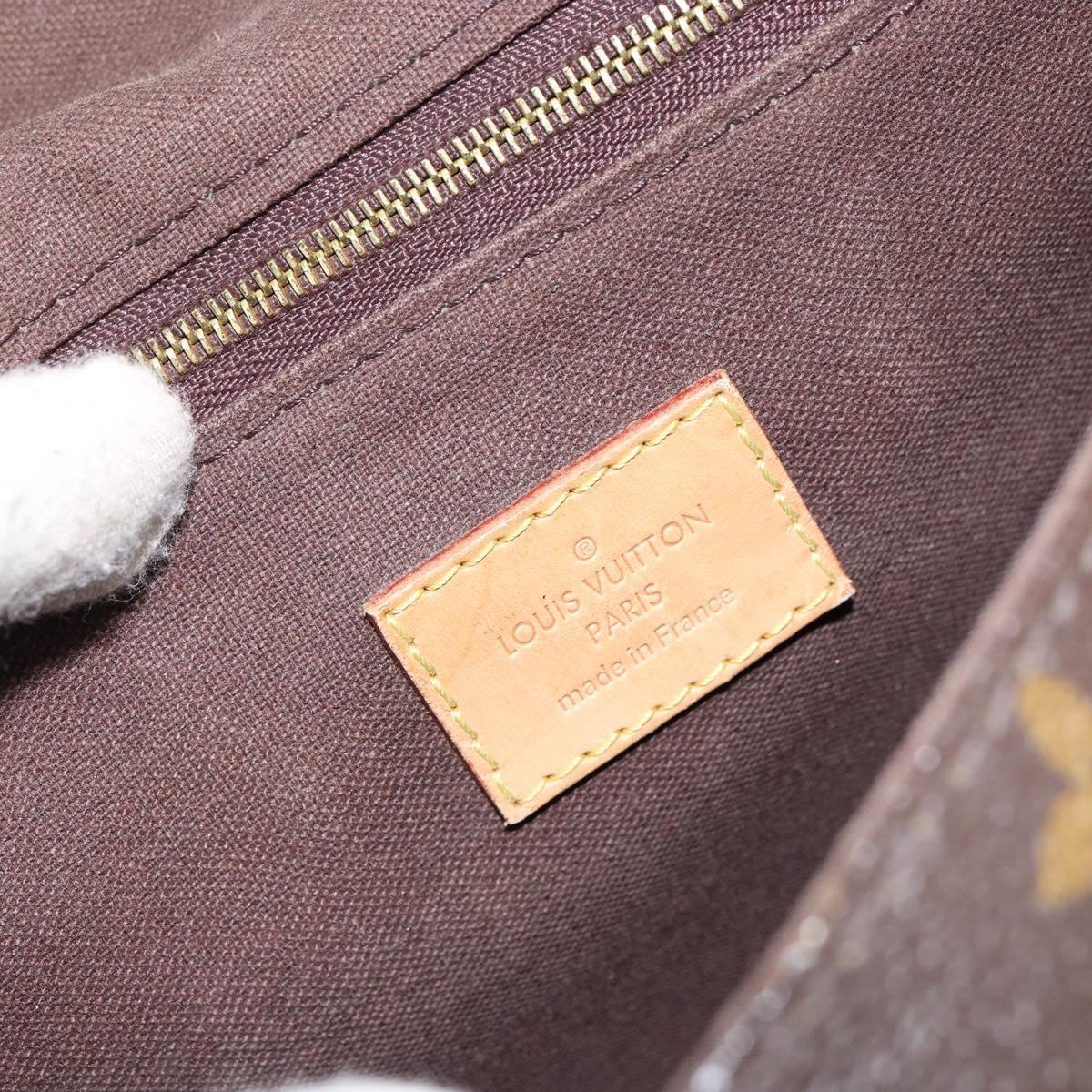 LOUIS VUITTON Monogram Menilmontant PM Shoulder Bag M40474 LV Auth BA7616