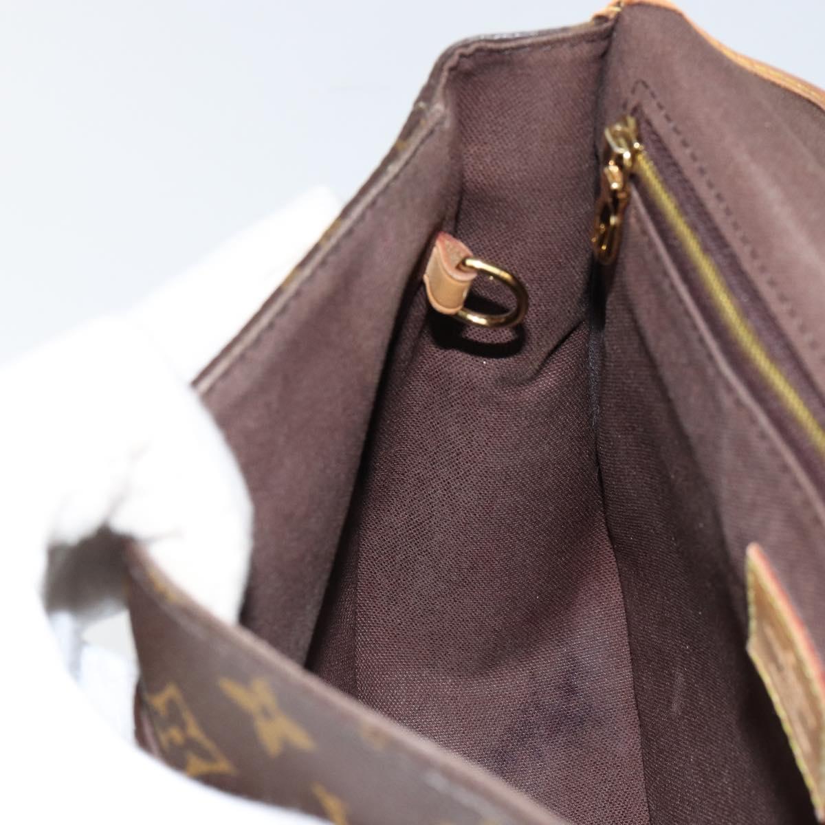 LOUIS VUITTON Monogram Menilmontant PM Shoulder Bag M40474 LV Auth BA7616