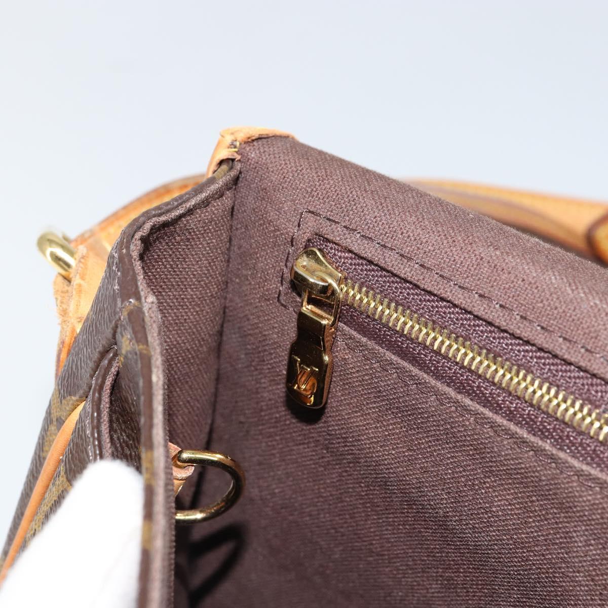 LOUIS VUITTON Monogram Menilmontant PM Shoulder Bag M40474 LV Auth BA7616