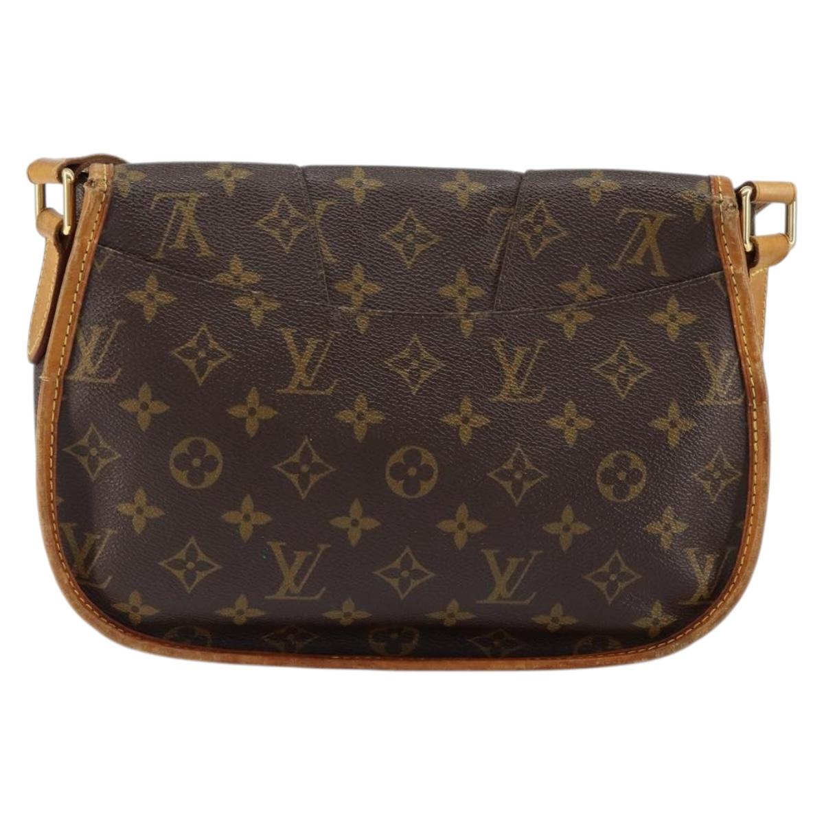 LOUIS VUITTON Monogram Menilmontant PM Shoulder Bag M40474 LV Auth BA7616