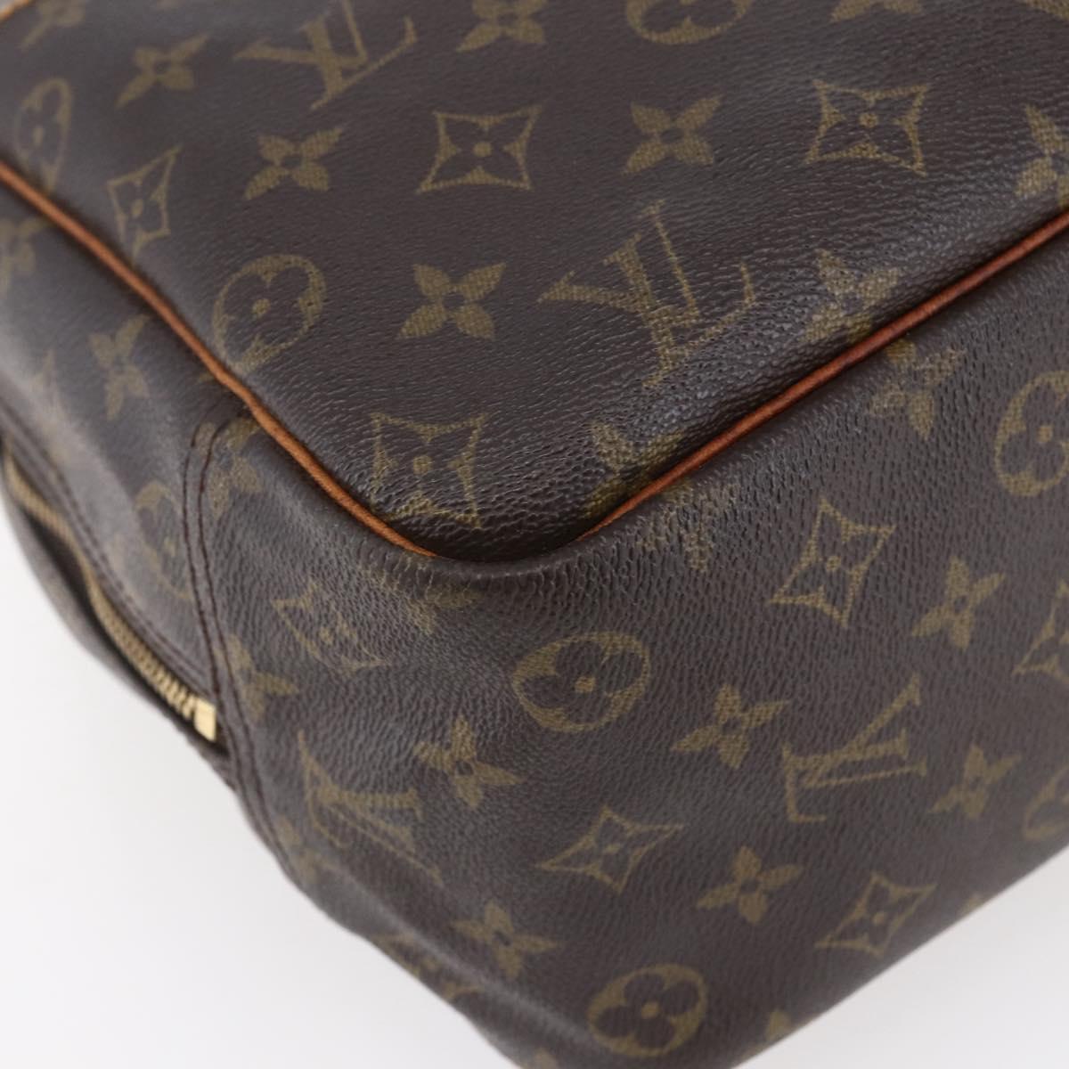 LOUIS VUITTON Monogram Deauville Hand Bag M47270 LV Auth BA7617