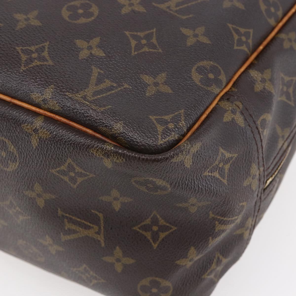 LOUIS VUITTON Monogram Deauville Hand Bag M47270 LV Auth BA7617