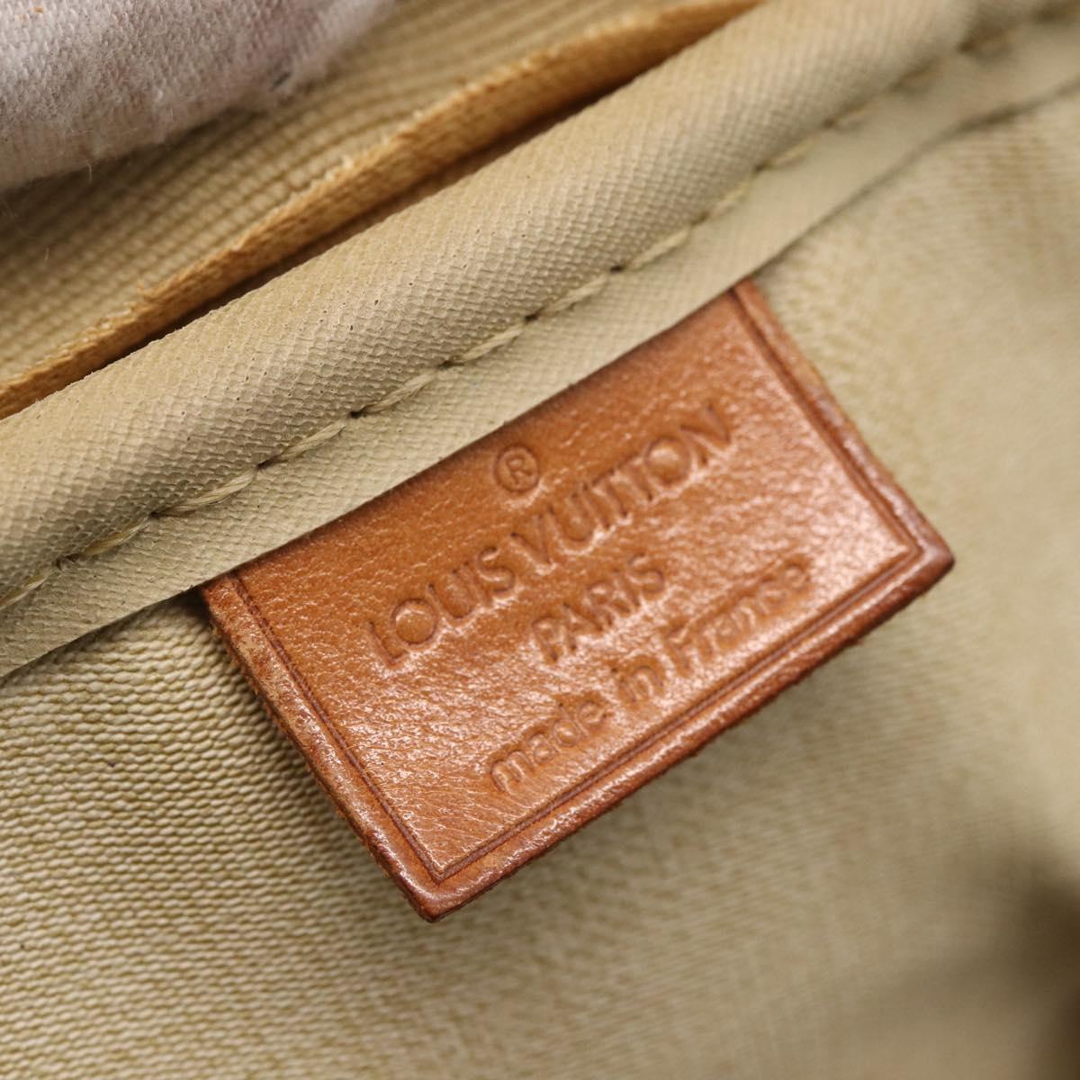 LOUIS VUITTON Monogram Deauville Hand Bag M47270 LV Auth BA7617