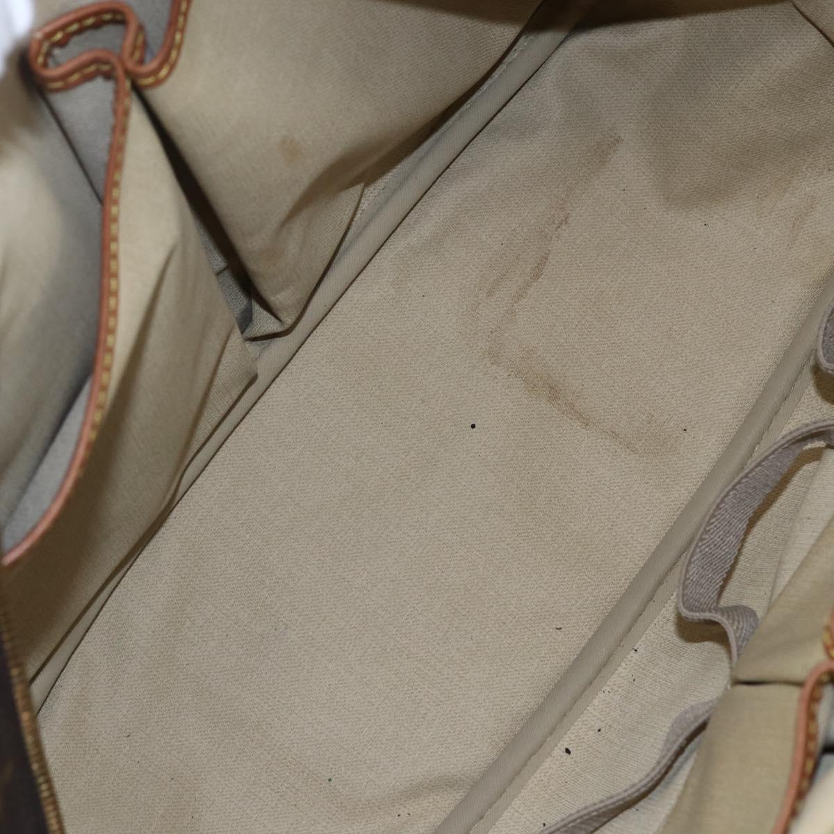 LOUIS VUITTON Monogram Deauville Hand Bag M47270 LV Auth BA7617