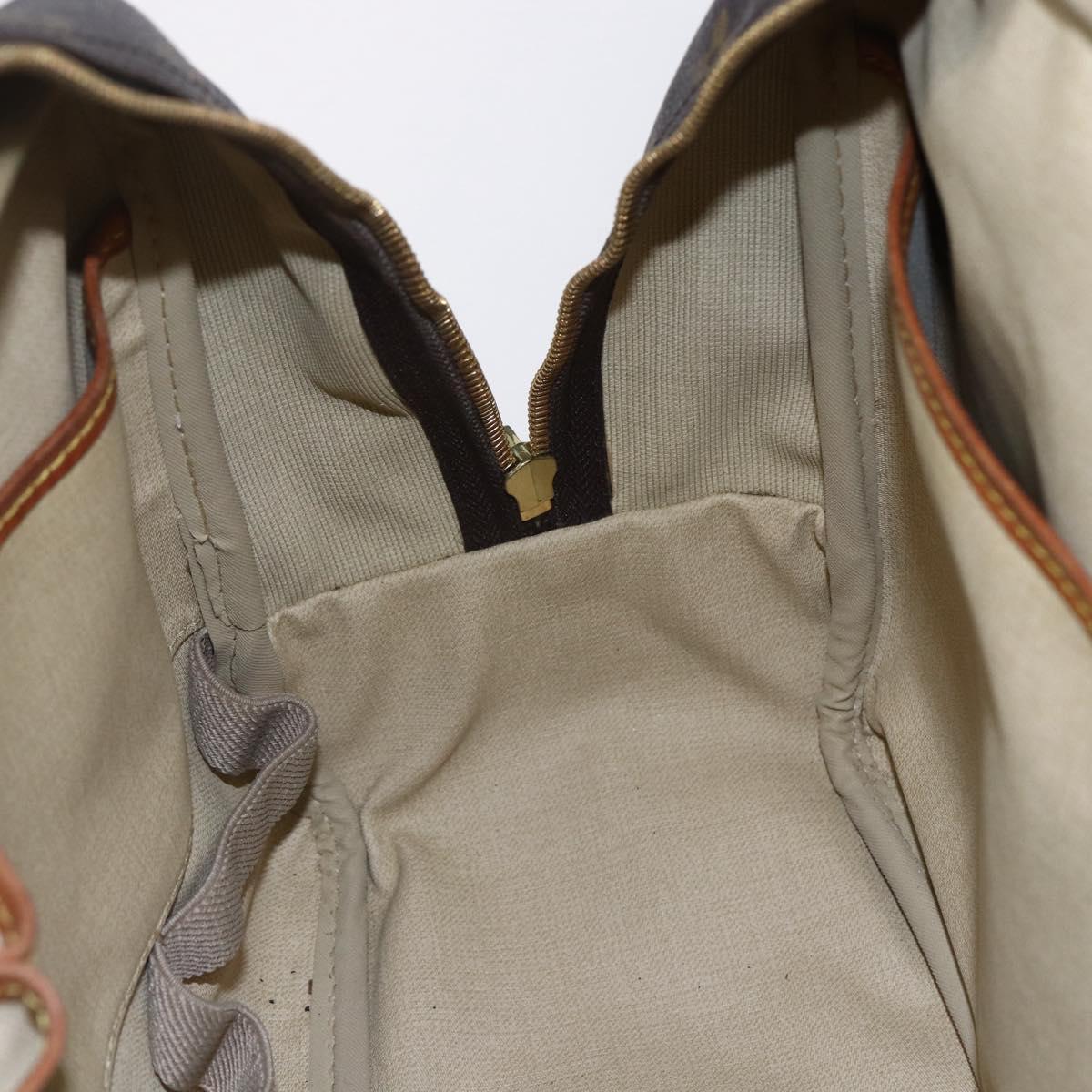 LOUIS VUITTON Monogram Deauville Hand Bag M47270 LV Auth BA7617