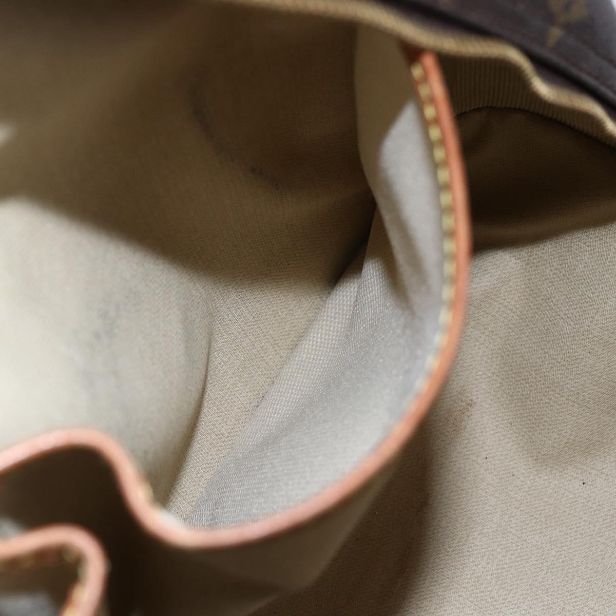 LOUIS VUITTON Monogram Deauville Hand Bag M47270 LV Auth BA7617