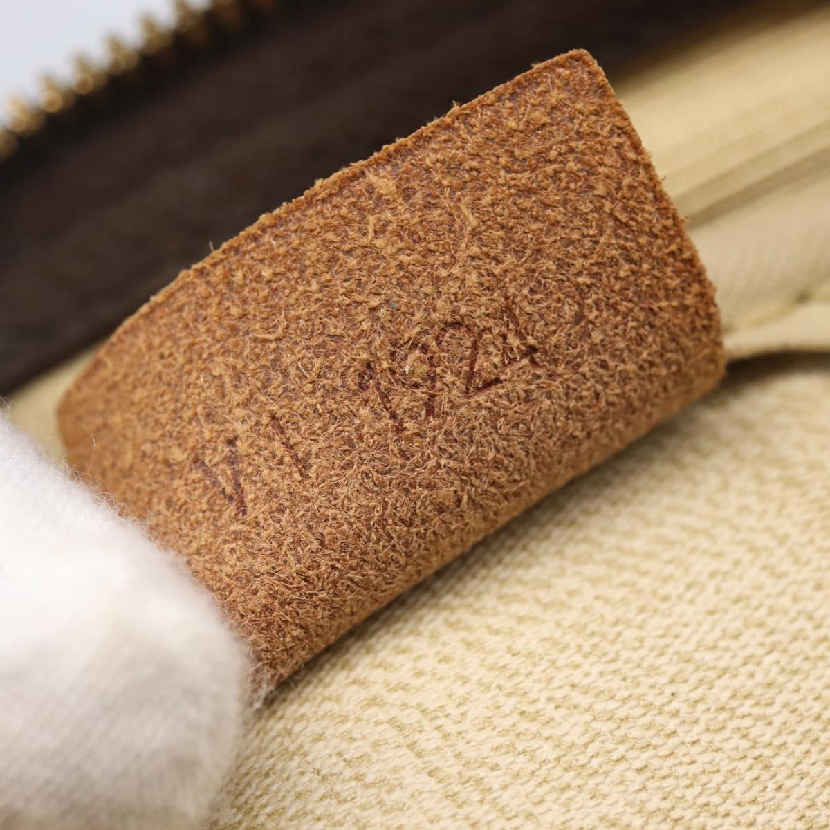 LOUIS VUITTON Monogram Deauville Hand Bag M47270 LV Auth BA7617