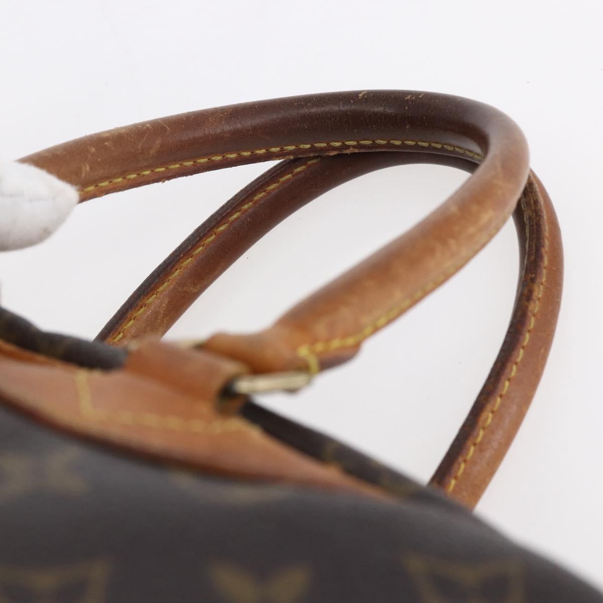 LOUIS VUITTON Monogram Deauville Hand Bag M47270 LV Auth BA7617