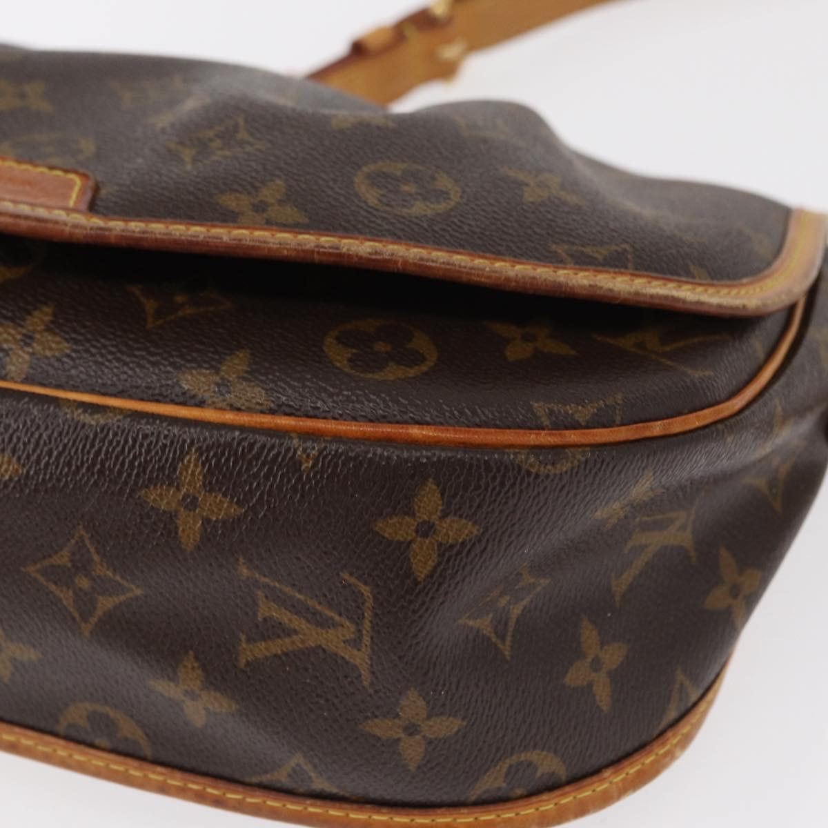 LOUIS VUITTON Monogram Menilmontant PM Shoulder Bag M40474 LV Auth BA7618