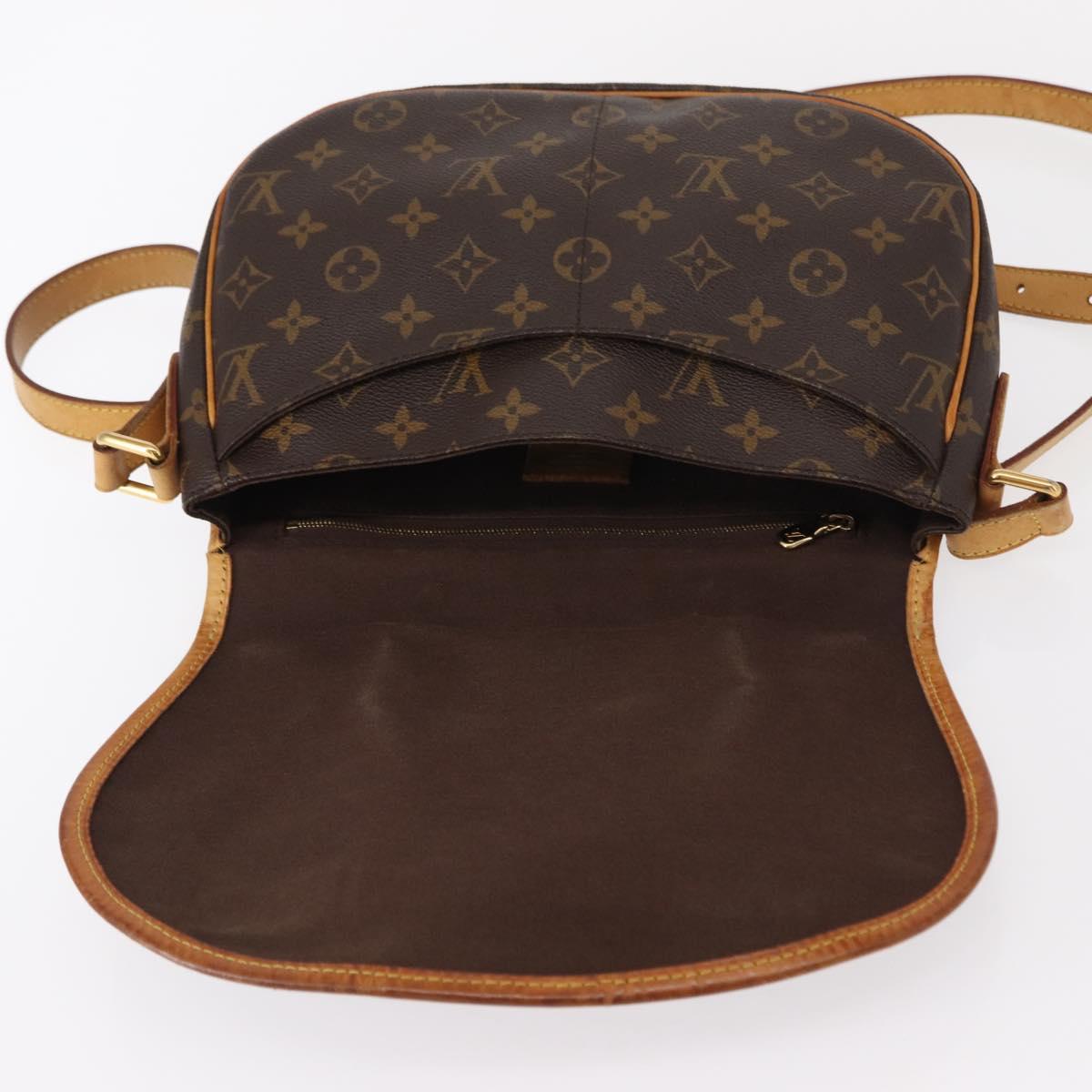 LOUIS VUITTON Monogram Menilmontant PM Shoulder Bag M40474 LV Auth BA7618