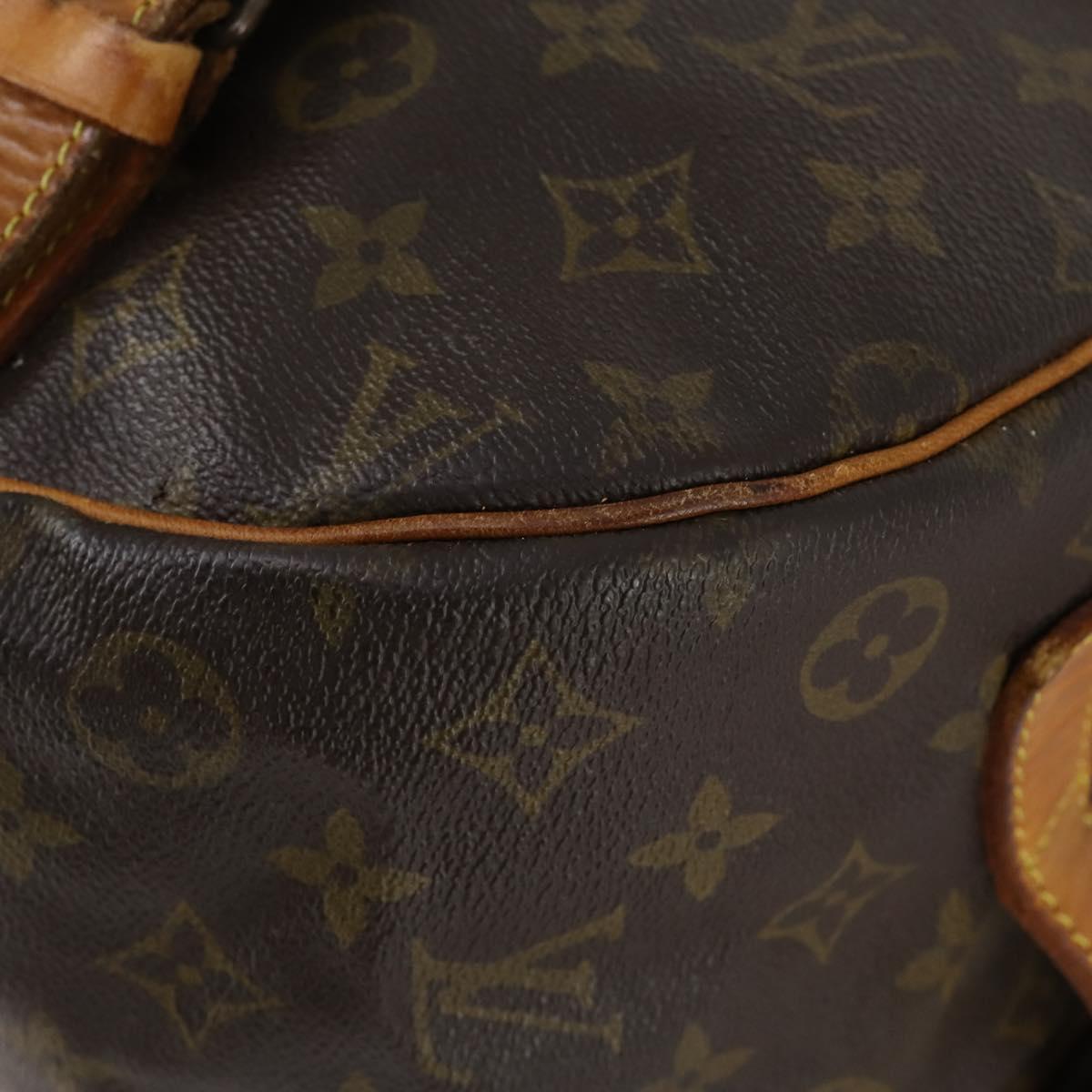 LOUIS VUITTON Monogram Saumur 43 Shoulder Bag M42252 LV Auth BA7621