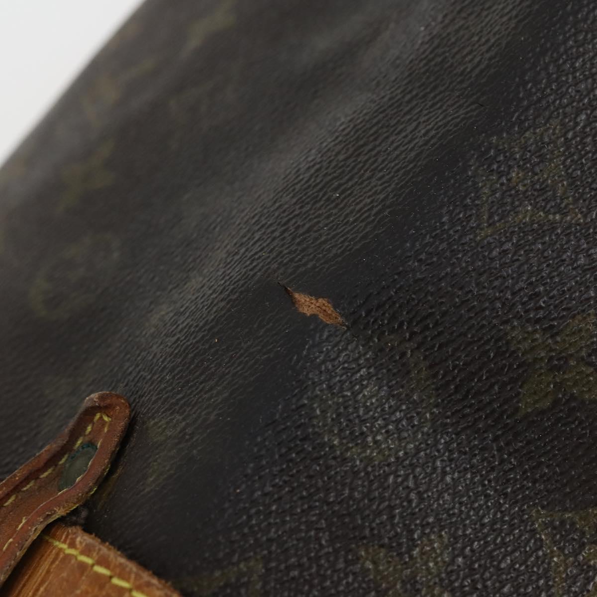 LOUIS VUITTON Monogram Saumur 43 Shoulder Bag M42252 LV Auth BA7621