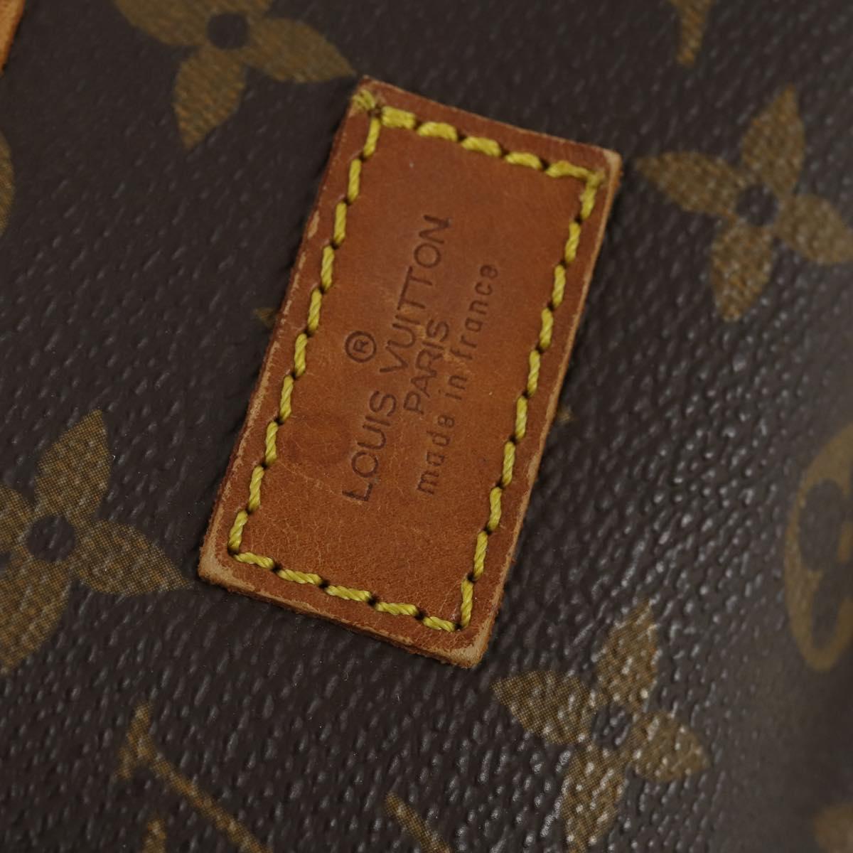 LOUIS VUITTON Monogram Saumur 35 Shoulder Bag M42254 LV Auth BA7622