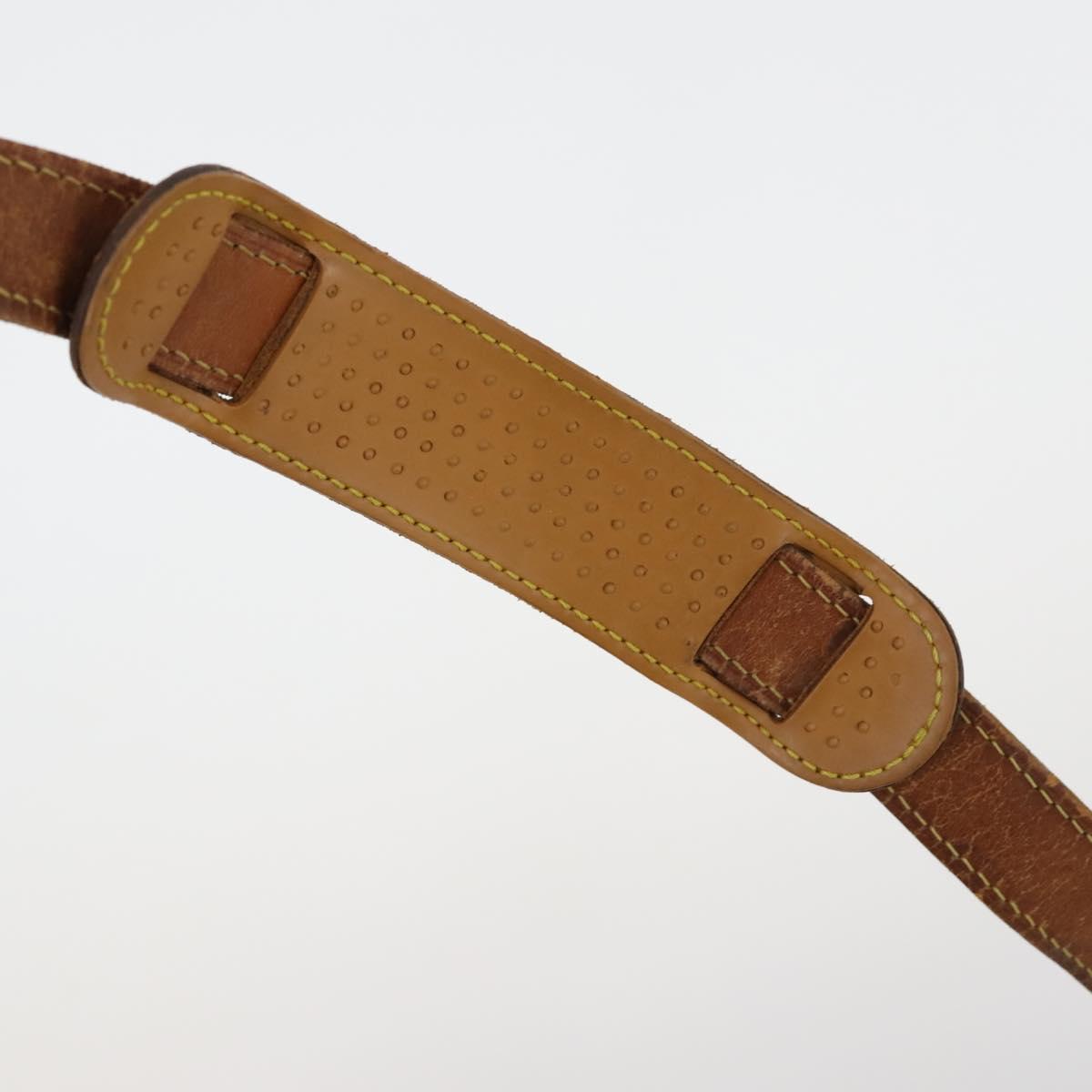 LOUIS VUITTON Monogram Saumur 35 Shoulder Bag M42254 LV Auth BA7622