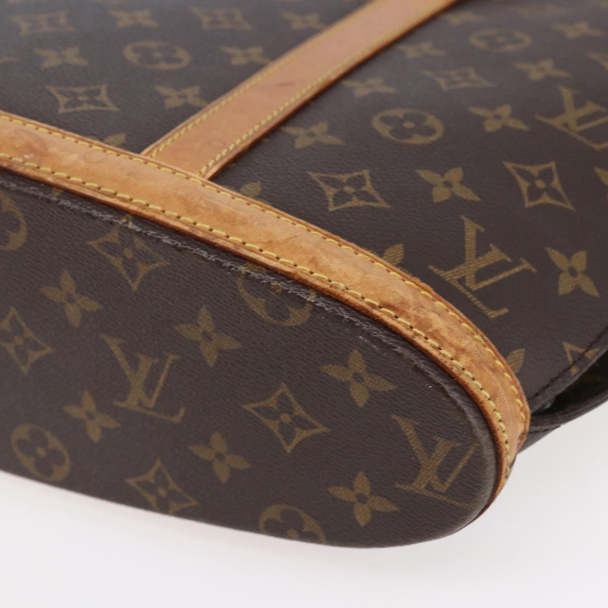 LOUIS VUITTON Monogram Babylone Tote Bag M51102 LV Auth BA7628