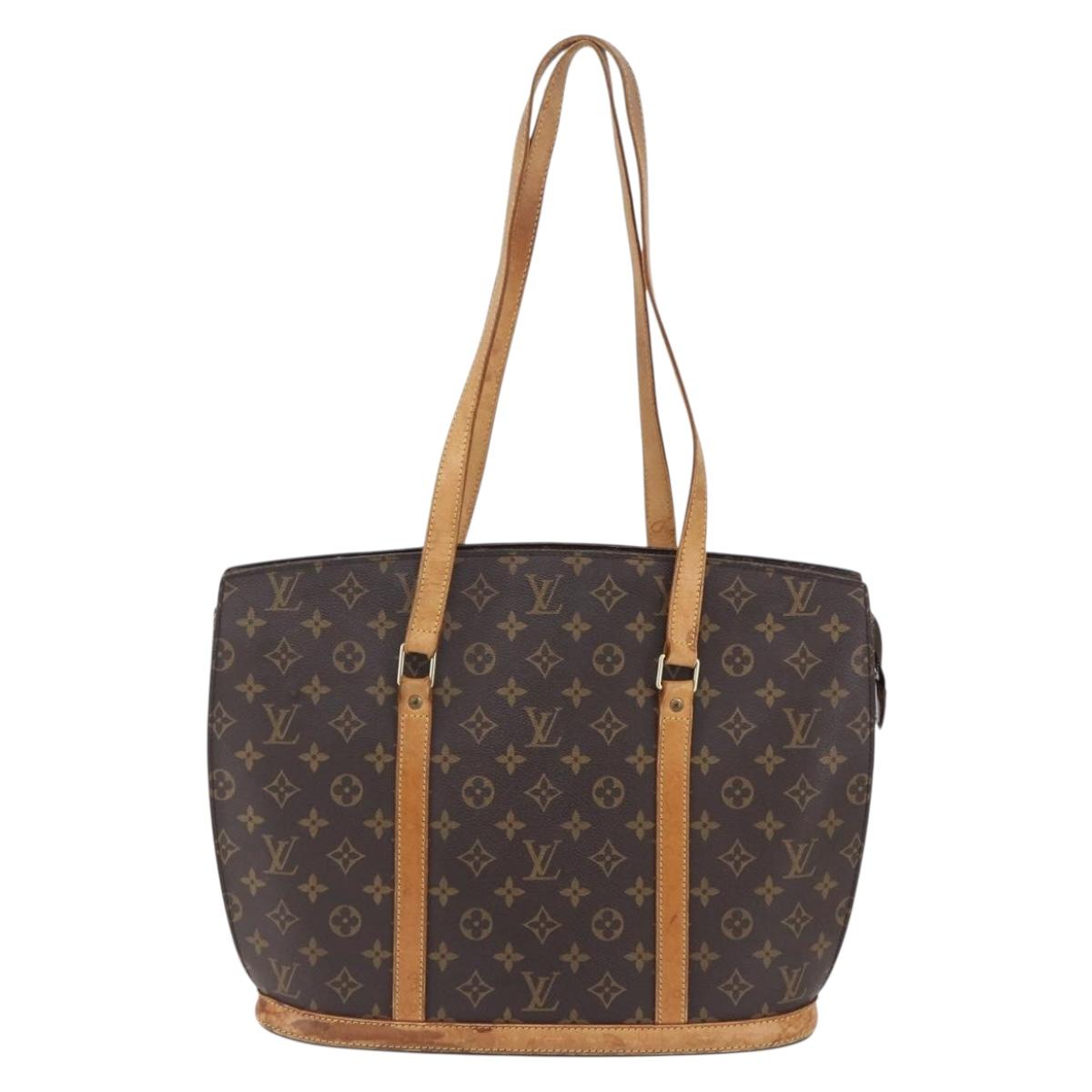LOUIS VUITTON Monogram Babylone Tote Bag M51102 LV Auth BA7628